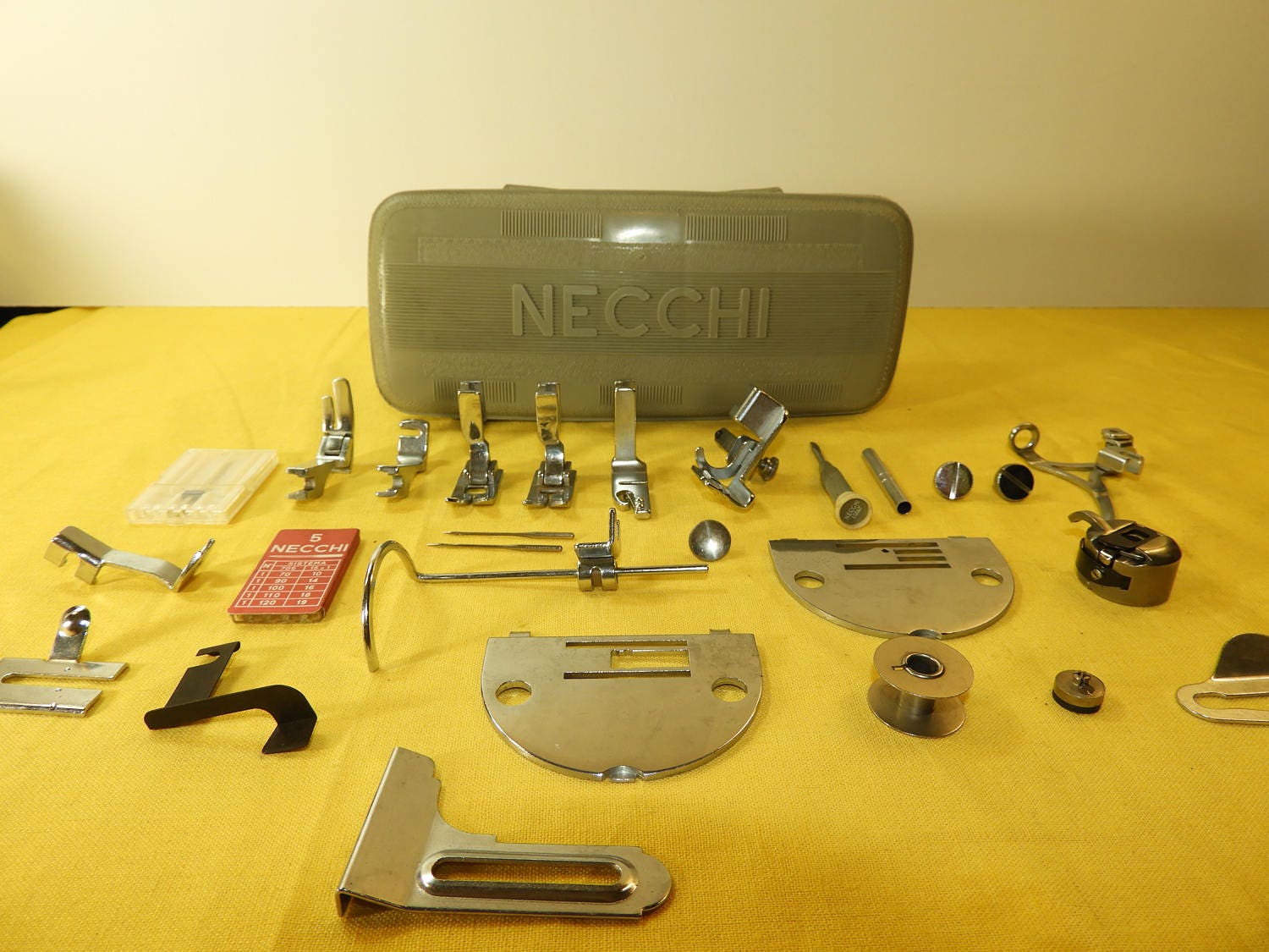 Vintage Necchi Sewing Machine Supplies, Necchi Sewing Parts, Necchi