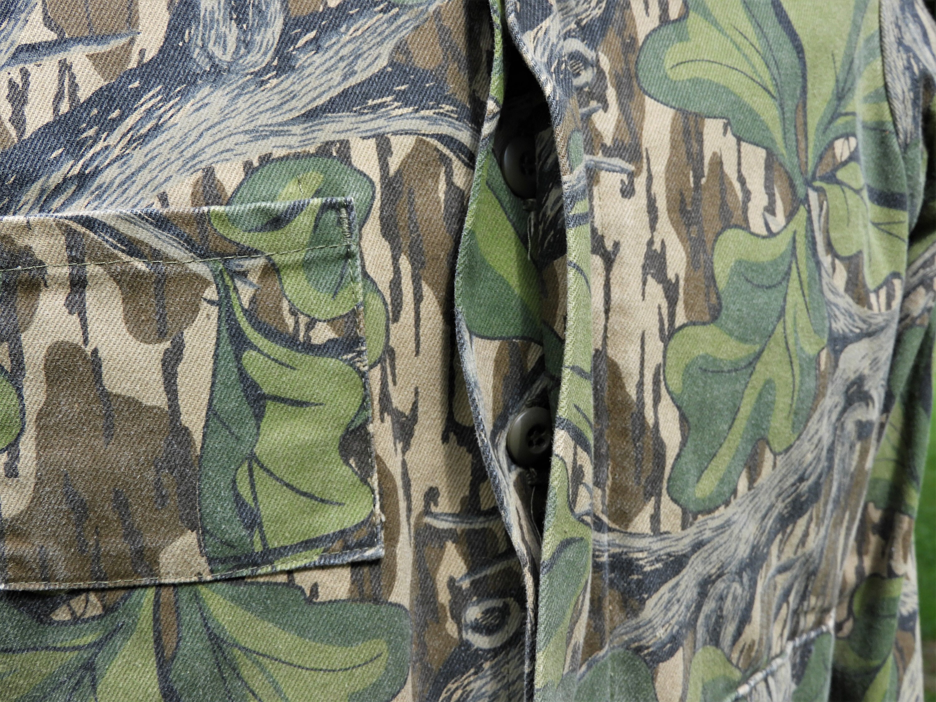 Vintage Mossy Oak Collectible, Large Camouflage Jacket ...