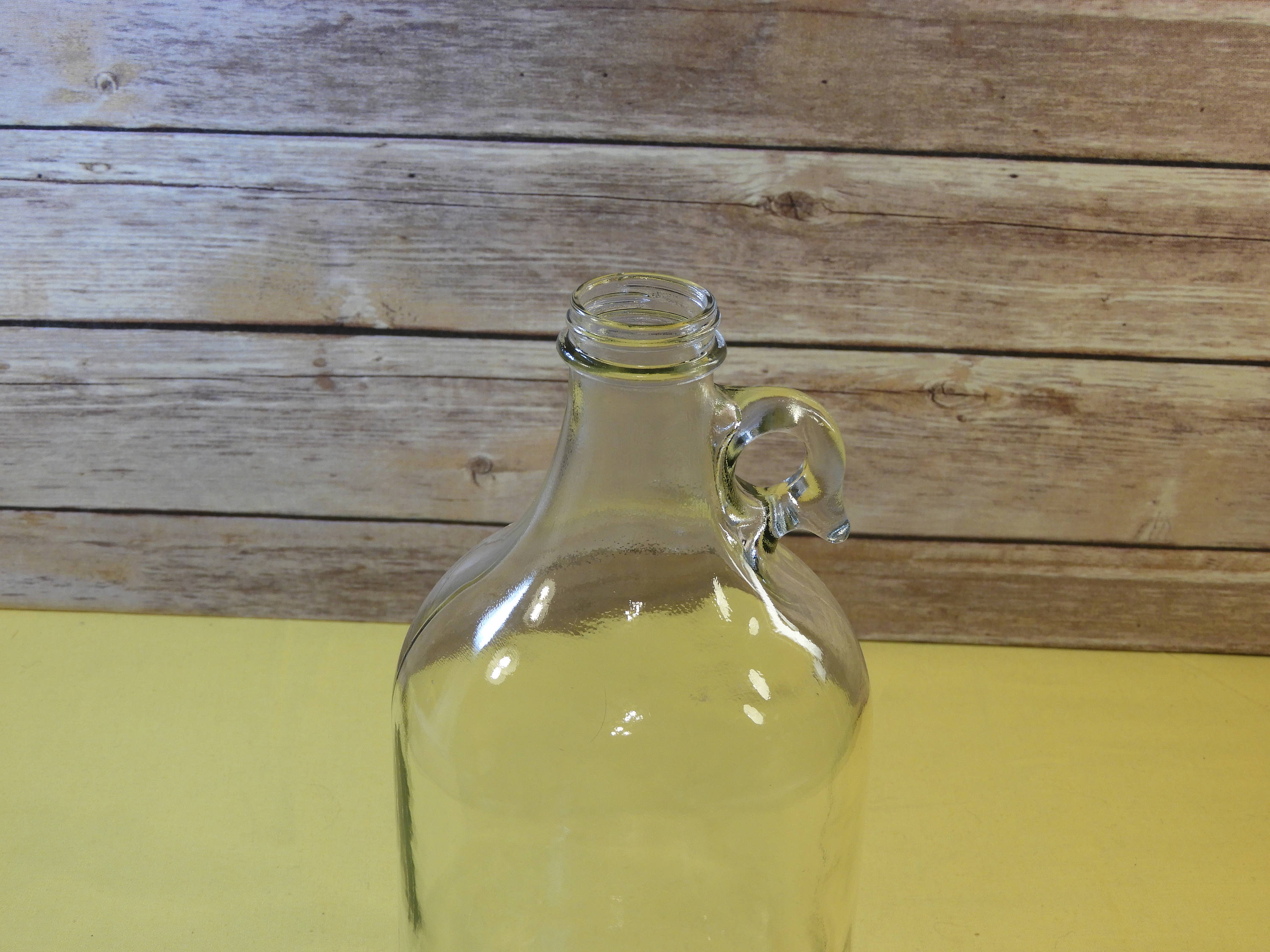Vintage Arkansas Glass Co Jug, Glass AGC Water Vinegar Storage Jug