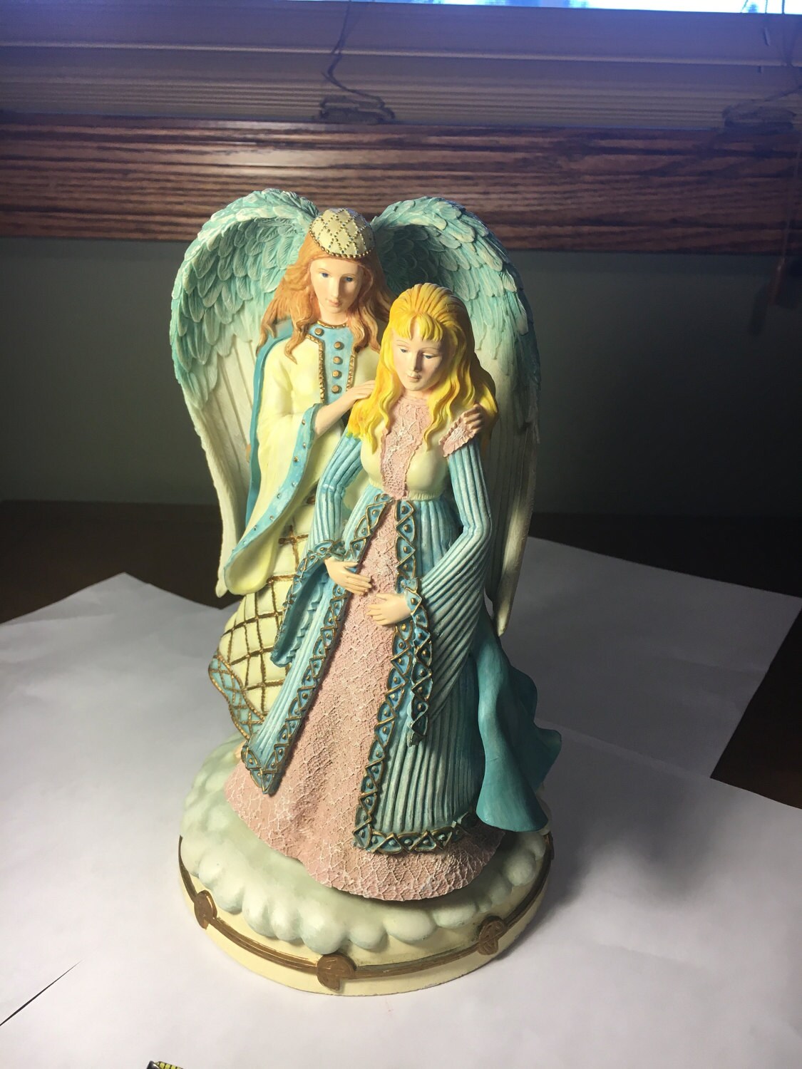 Vintage Angel's Touch Statue, Sheena Easton Collection by Seymour Mann