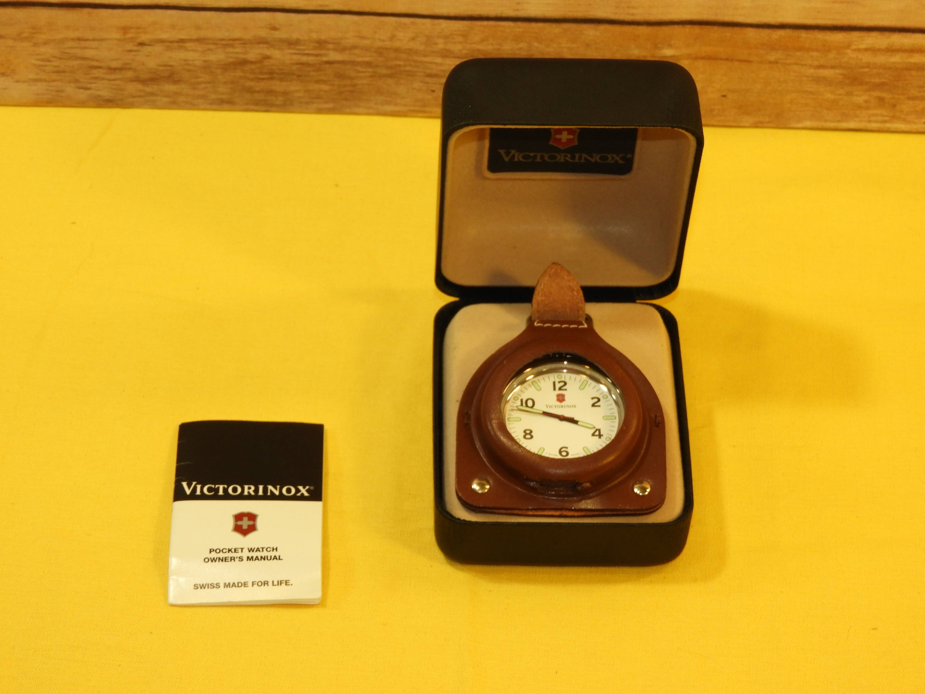 Vintage Victorinox Swiss Pocket Watch, Swiss Army Knife Watch, Swiss