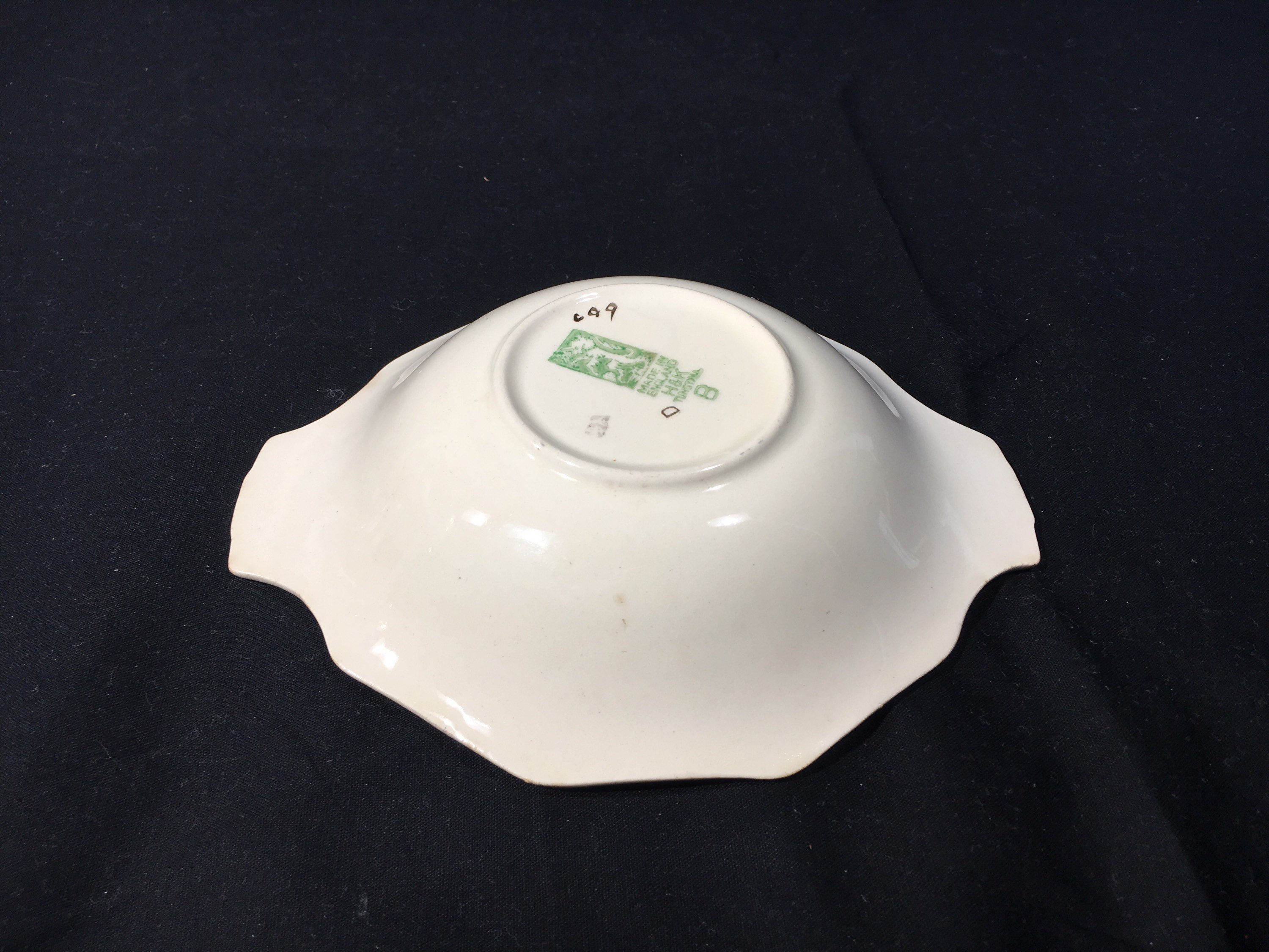 Vintage Spring Flowers Bowl, H&K Tunstall England China, 499 D Bowl