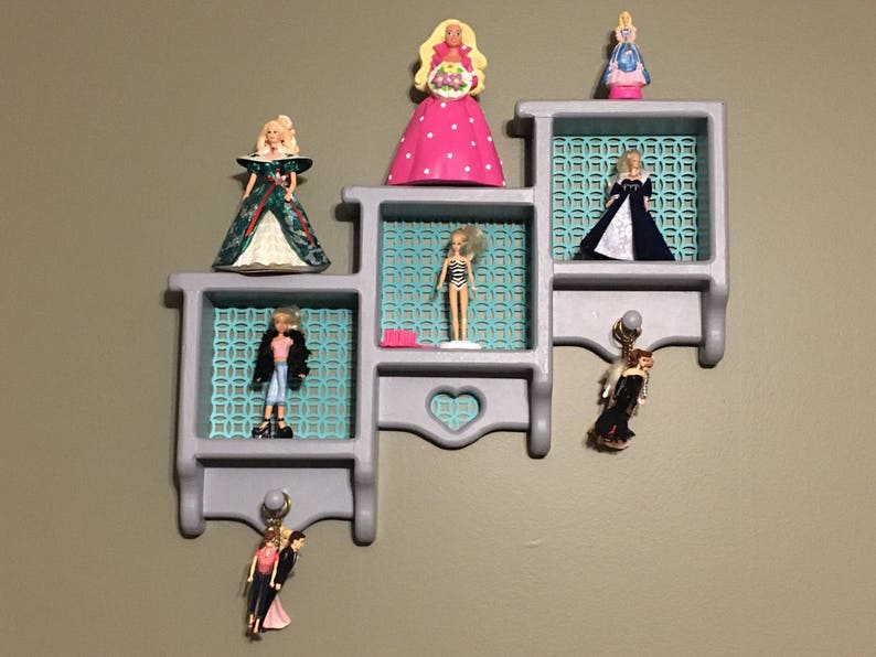 Figurine Shelf Decorative Wooden Display Contemporary Etsy Nederland