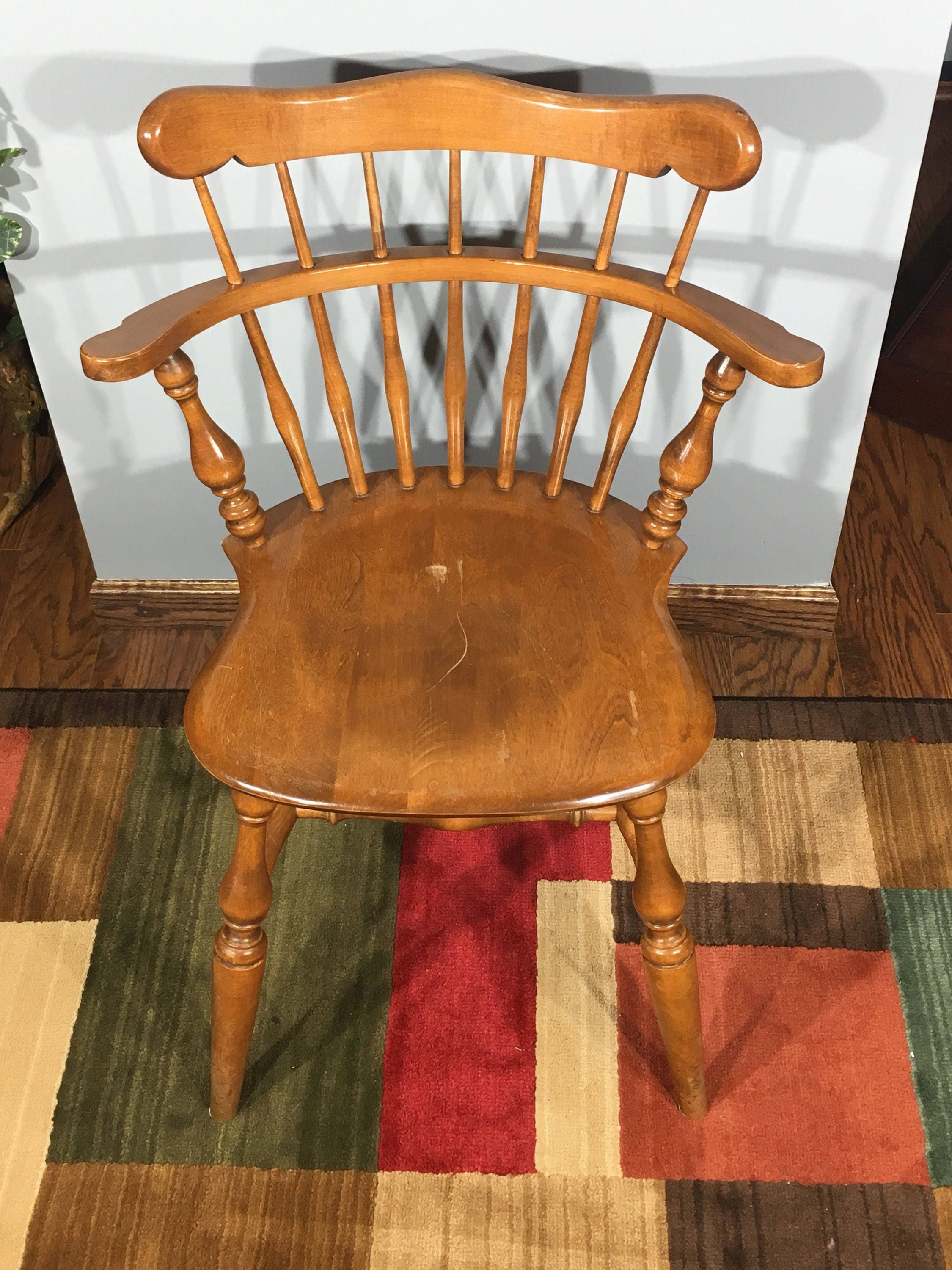 Vintage Ethan Allen Chair 106040 Ethan Allen Side Chair Etsy