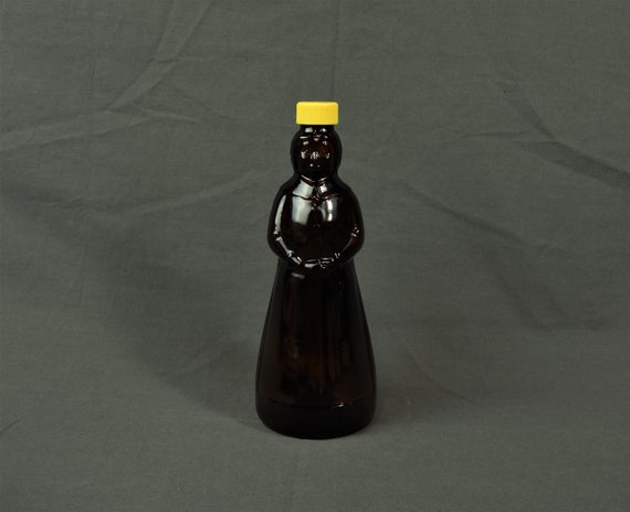 Vintage Syrup Bottle Aunt Jemima Anchor Container Glass Etsy
