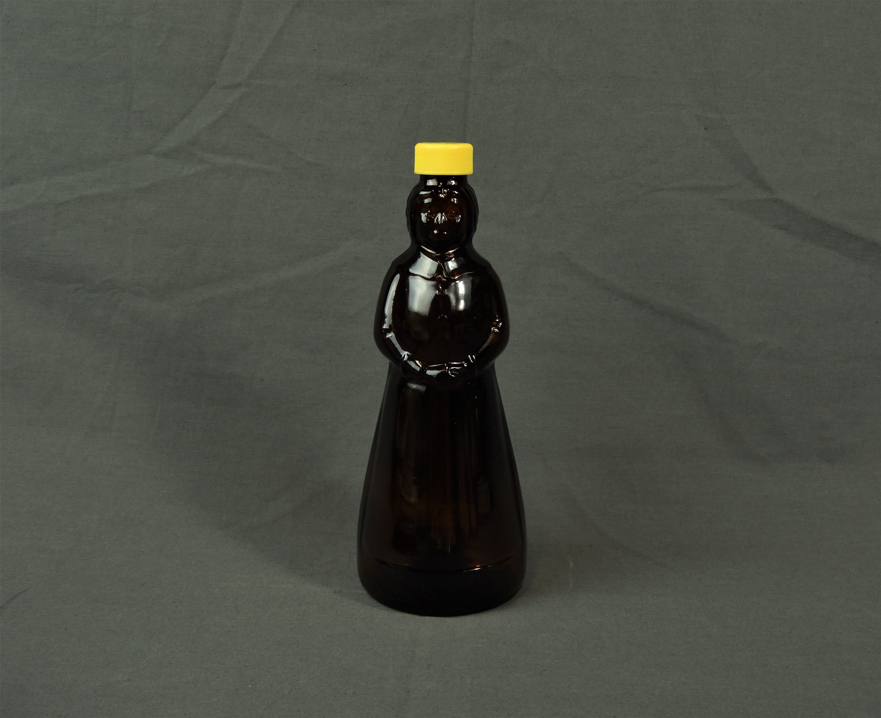 Vintage Syrup Bottle, Aunt Jemima, Anchor Container, Glass Collectible, Amber Brown, Home Decor ...