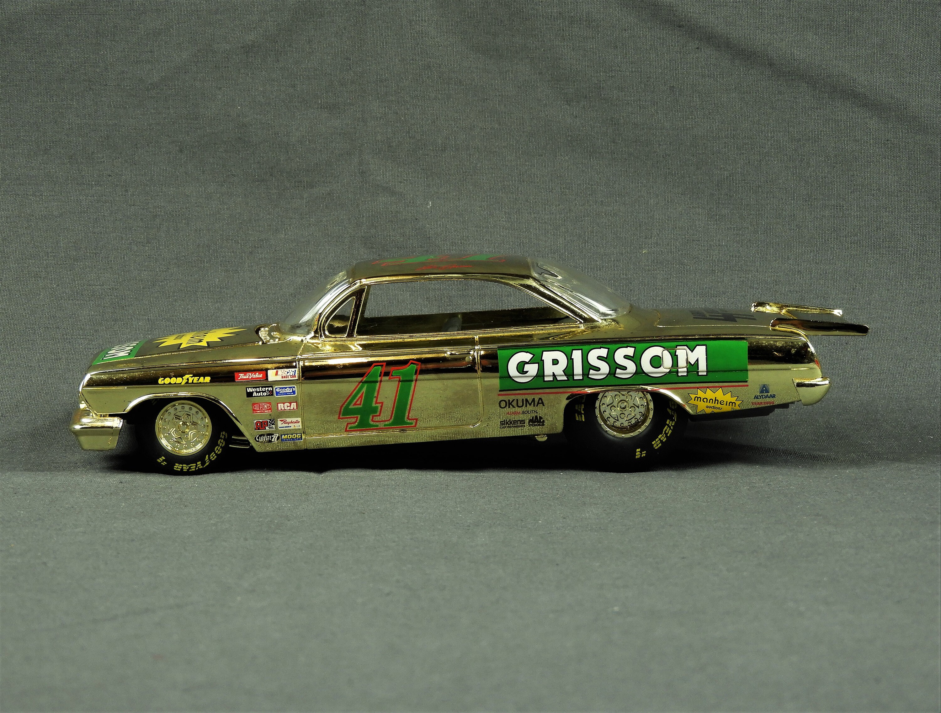 Vintage Diecast Replica, Grissom Car, Racing Champions, Original Box, 1