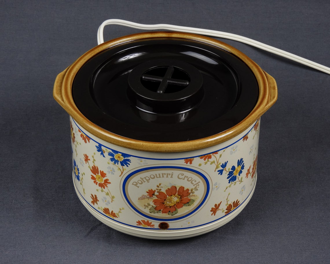 Vintage Potpourri Crock 1987 Rival Model 3207 Incense Etsy
