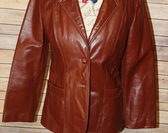 Tibor Leather Jacket - Etsy