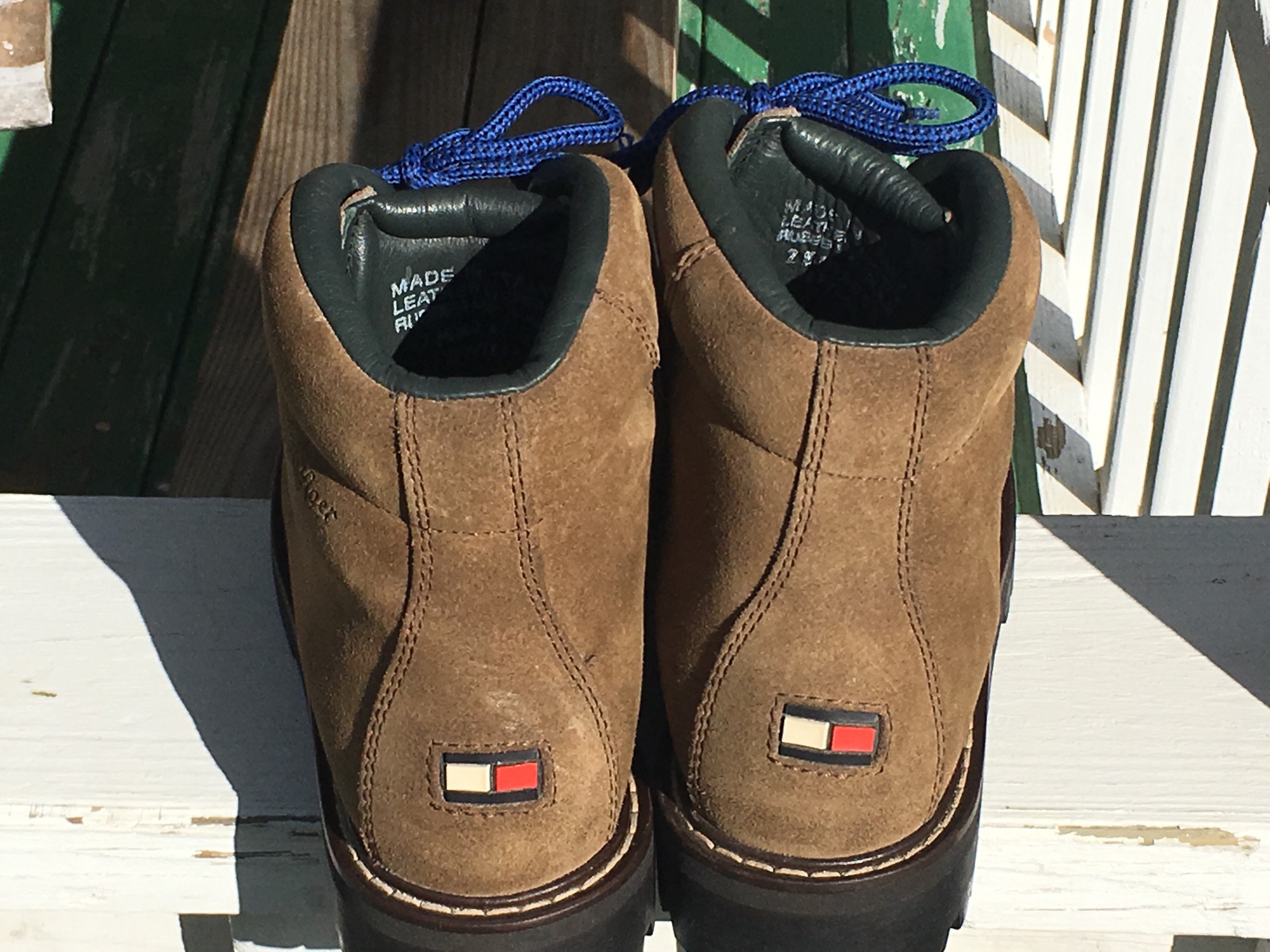 vintage tommy hilfiger boots