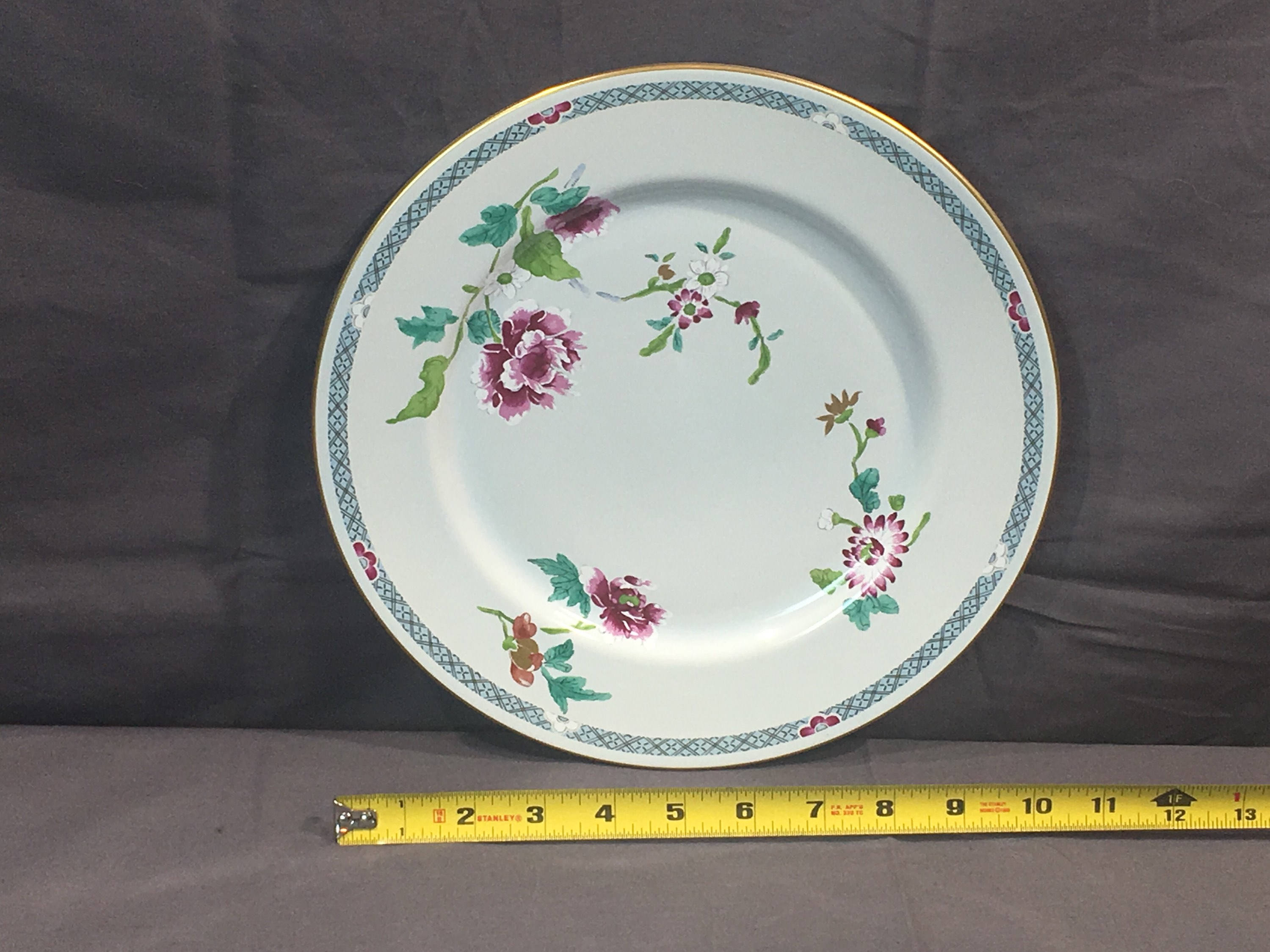 Vintage Gorham Charleston Plate, Decorative Historic Charleston China