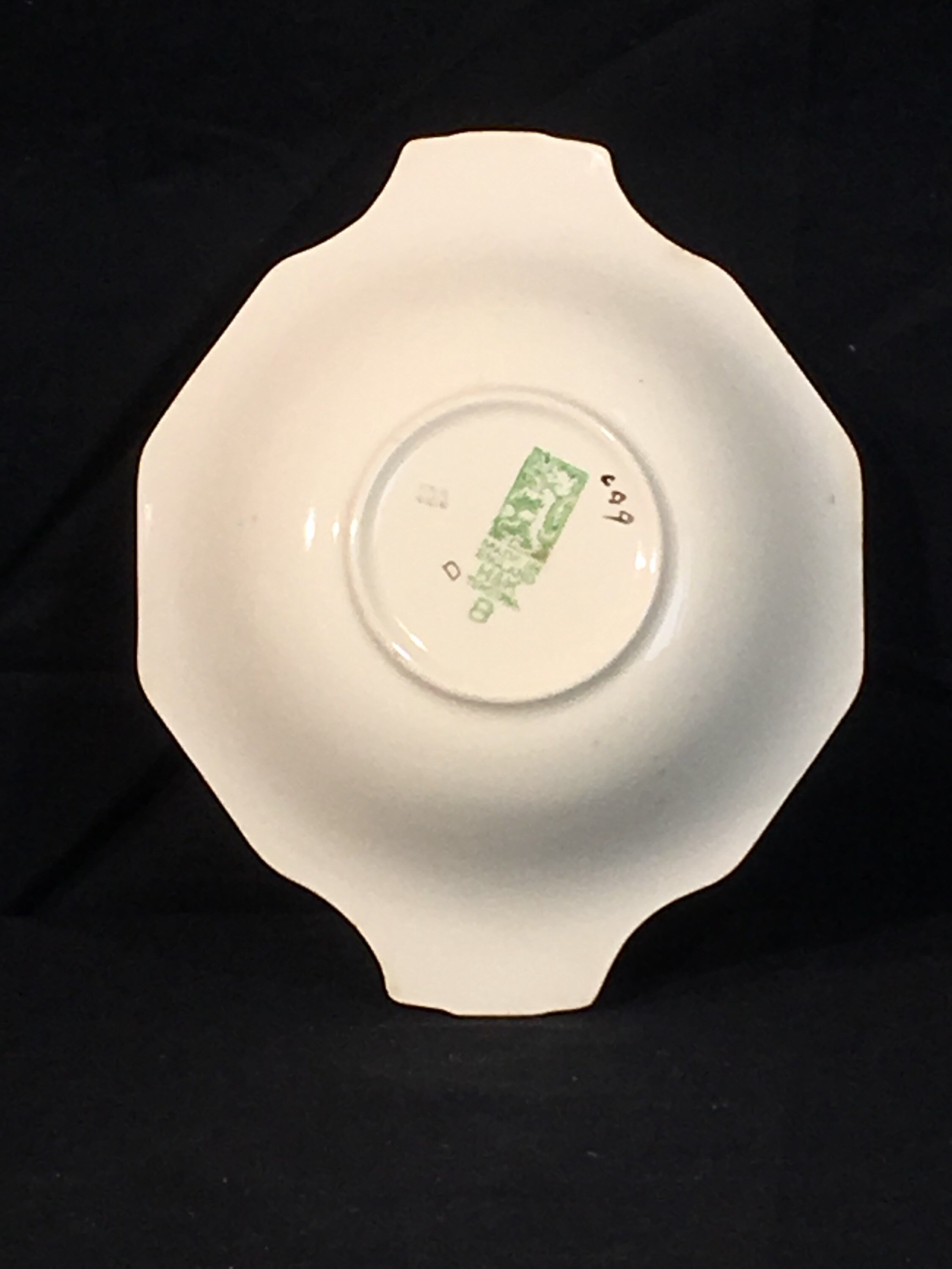 Vintage Spring Flowers Bowl, H&K Tunstall England China, 499 D Bowl