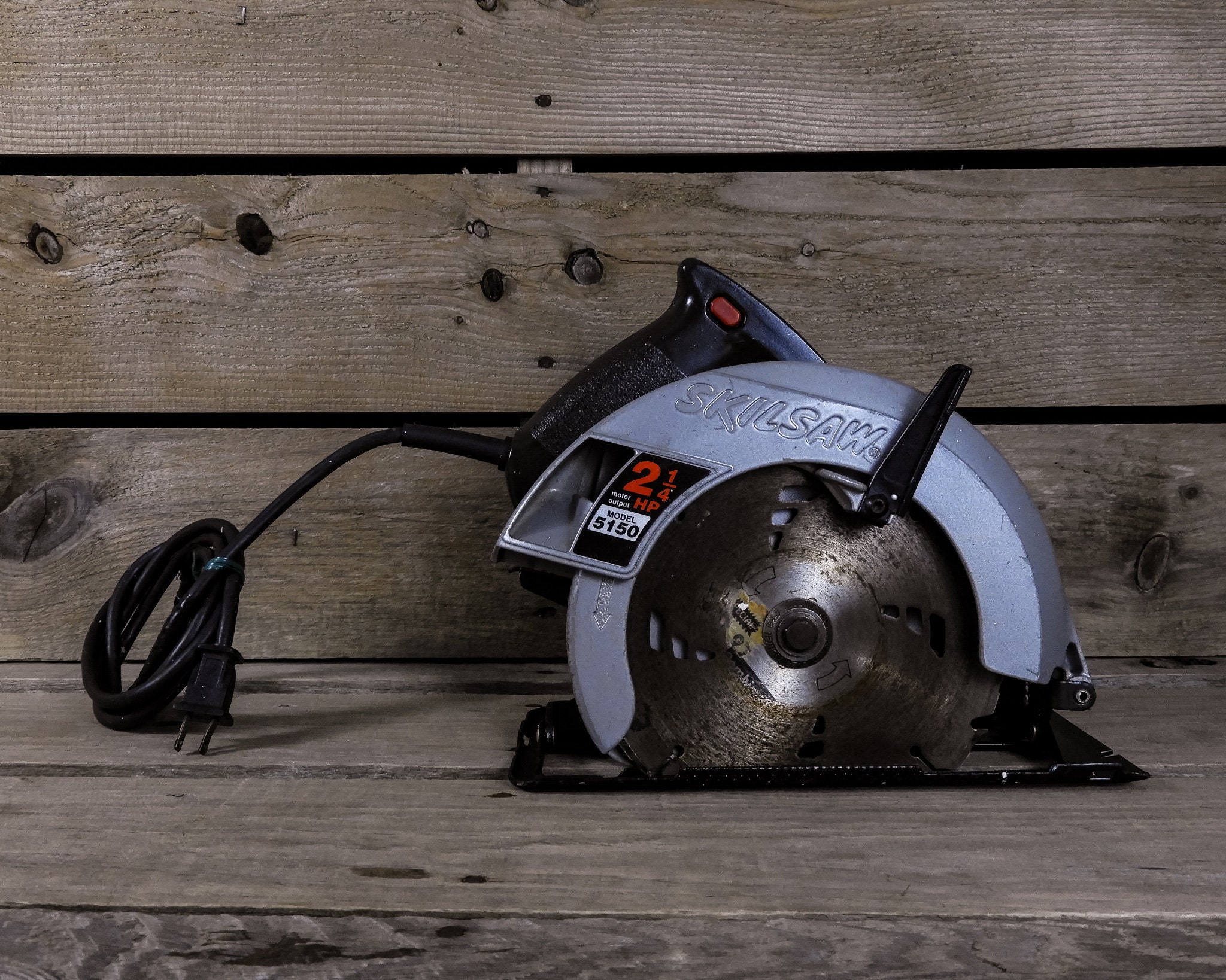 Vintage Circular Saw, Electric Skilsaw, September 1993, Made in USA, 7.