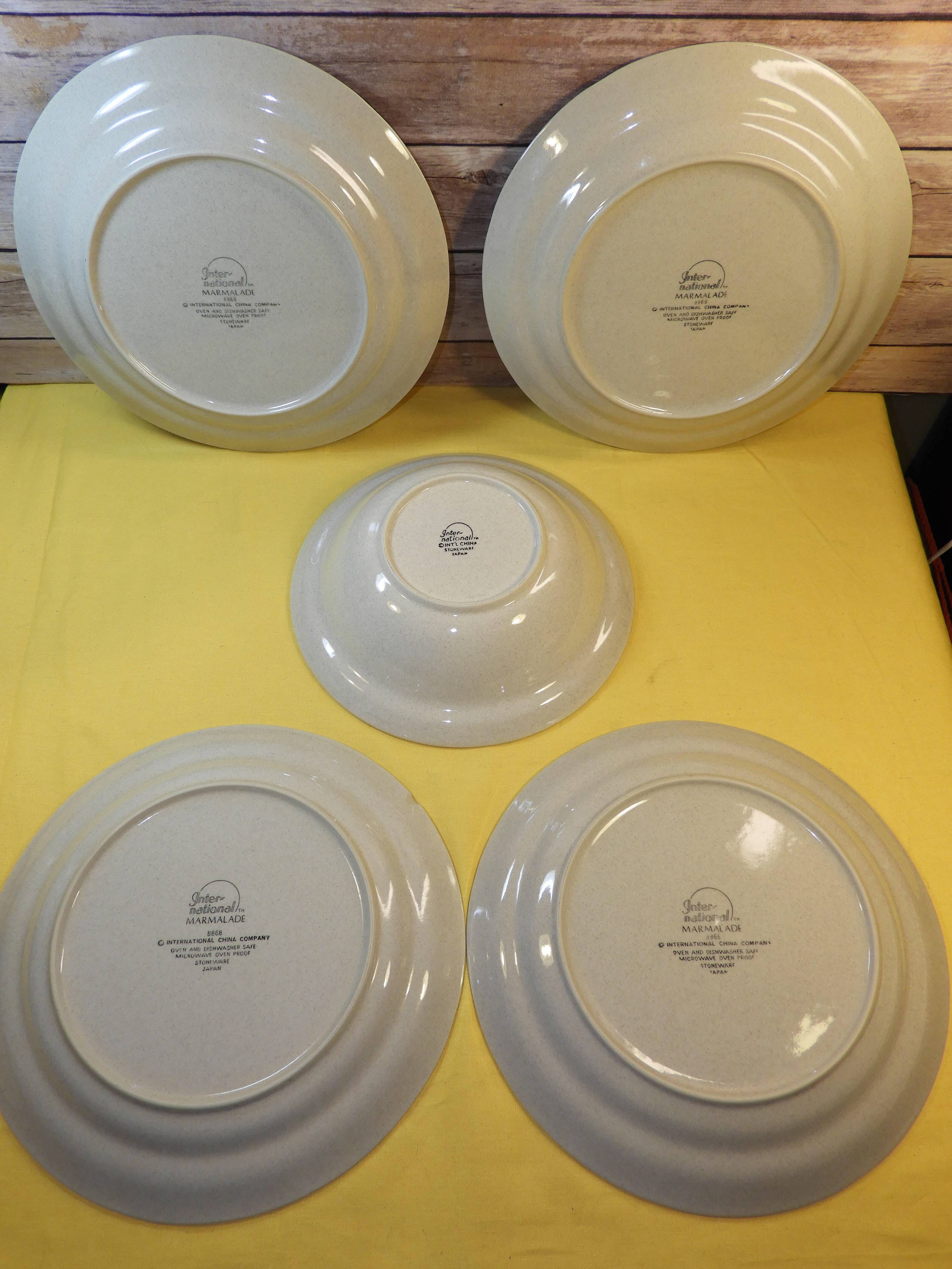 Vintage International China Set (5 pcs), Marmalade Decorative