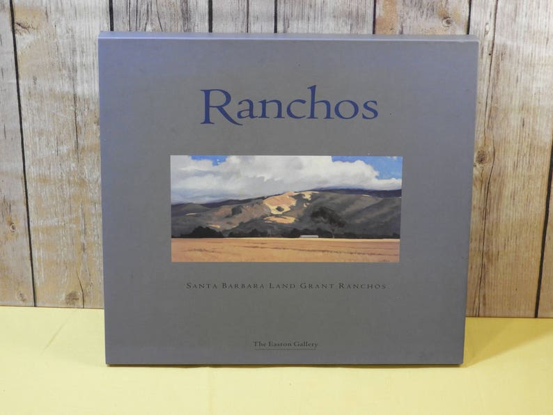 Vintage Ranchos: Santa Barbara Land Grant Ranchos First | Etsy