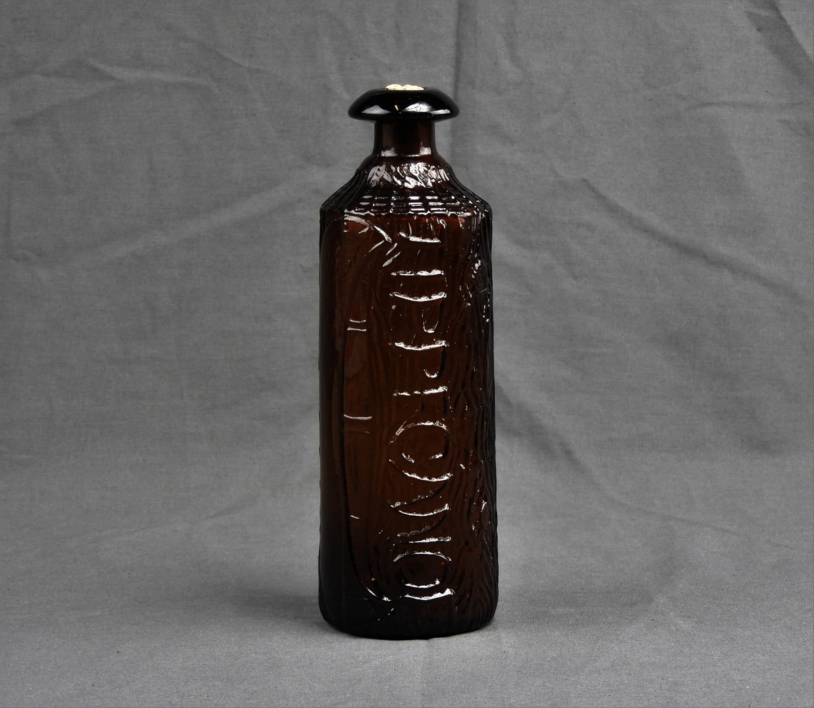Antique Bitters Bottle 1883 Tippecanoe Birch Log & Canoe Etsy