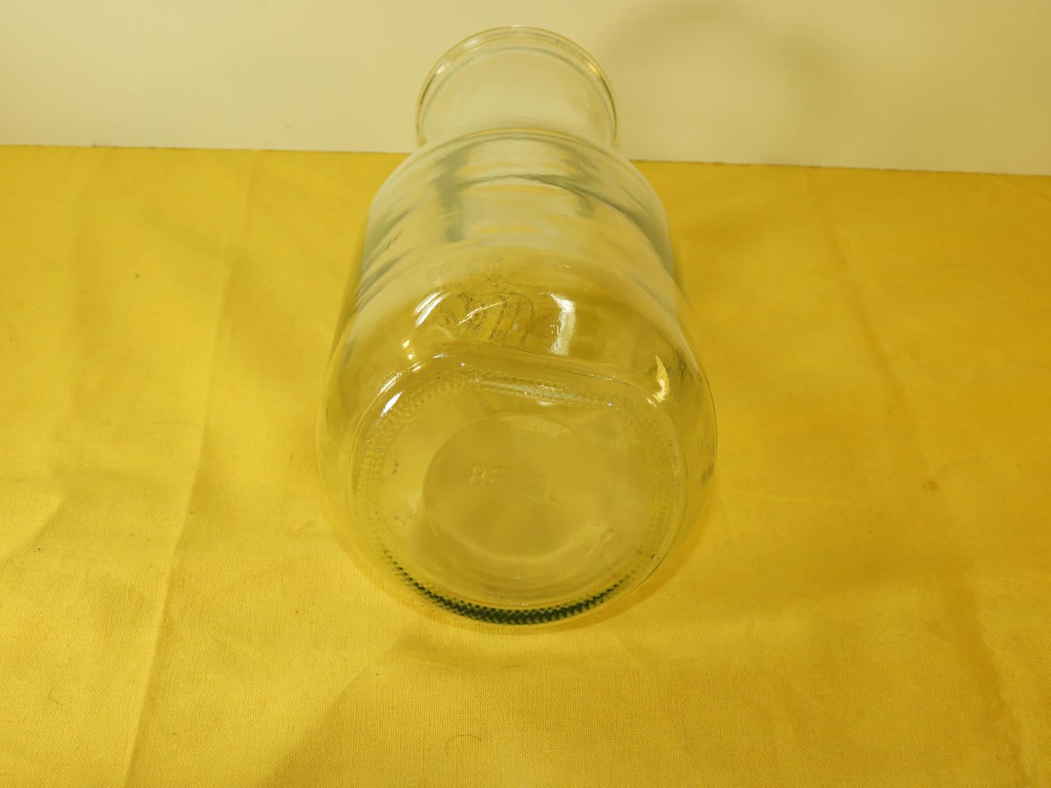 Vintage Glass Decanter Carafe, Paul Masson Since 1852 Glass Bottle