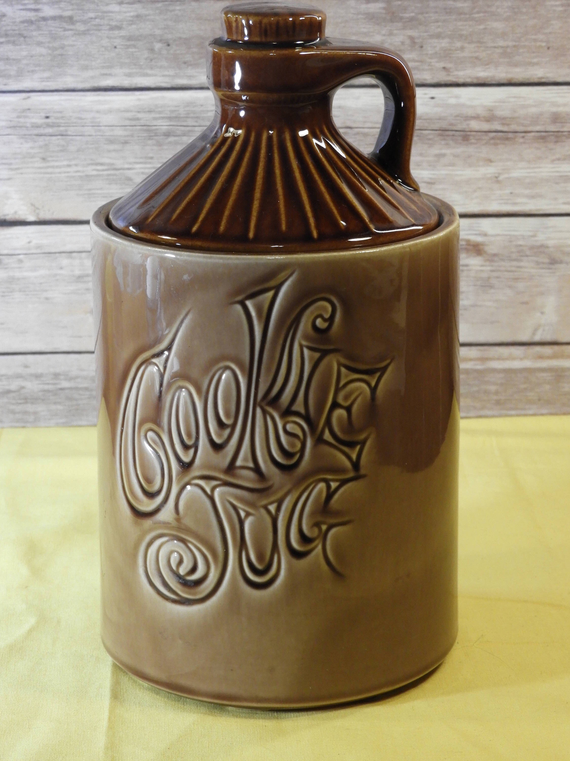 Cookie Jar Jug Vintage Mccoy Pottery 1BF