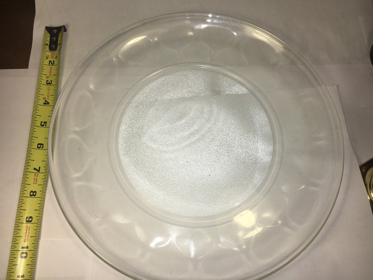 Vintage 12 Pyrex Ovenware Pie Plate Decorative Chop Plate Platter