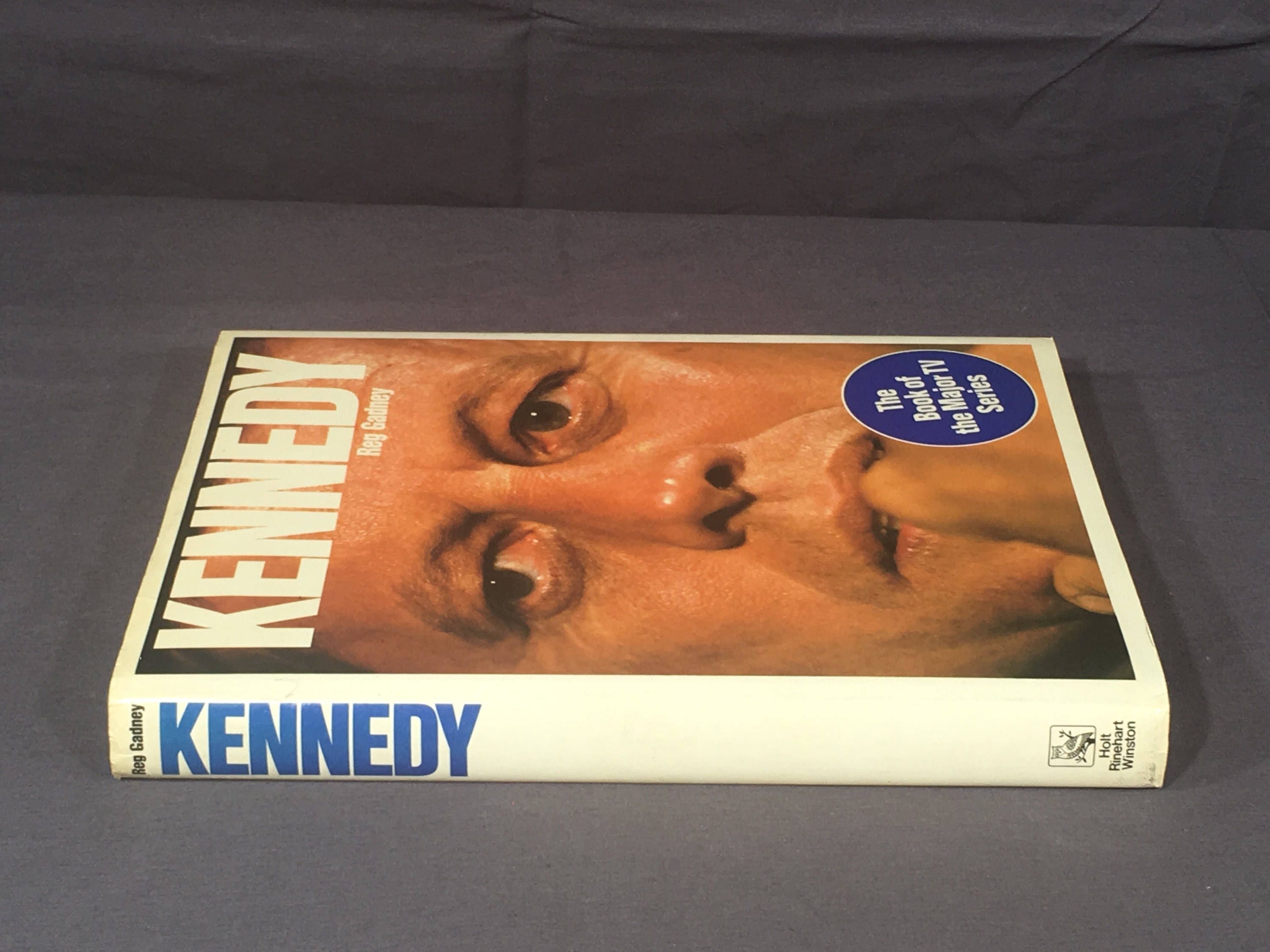 Vintage Kennedy Book, Kennedy by Reg Gadney Book, First American