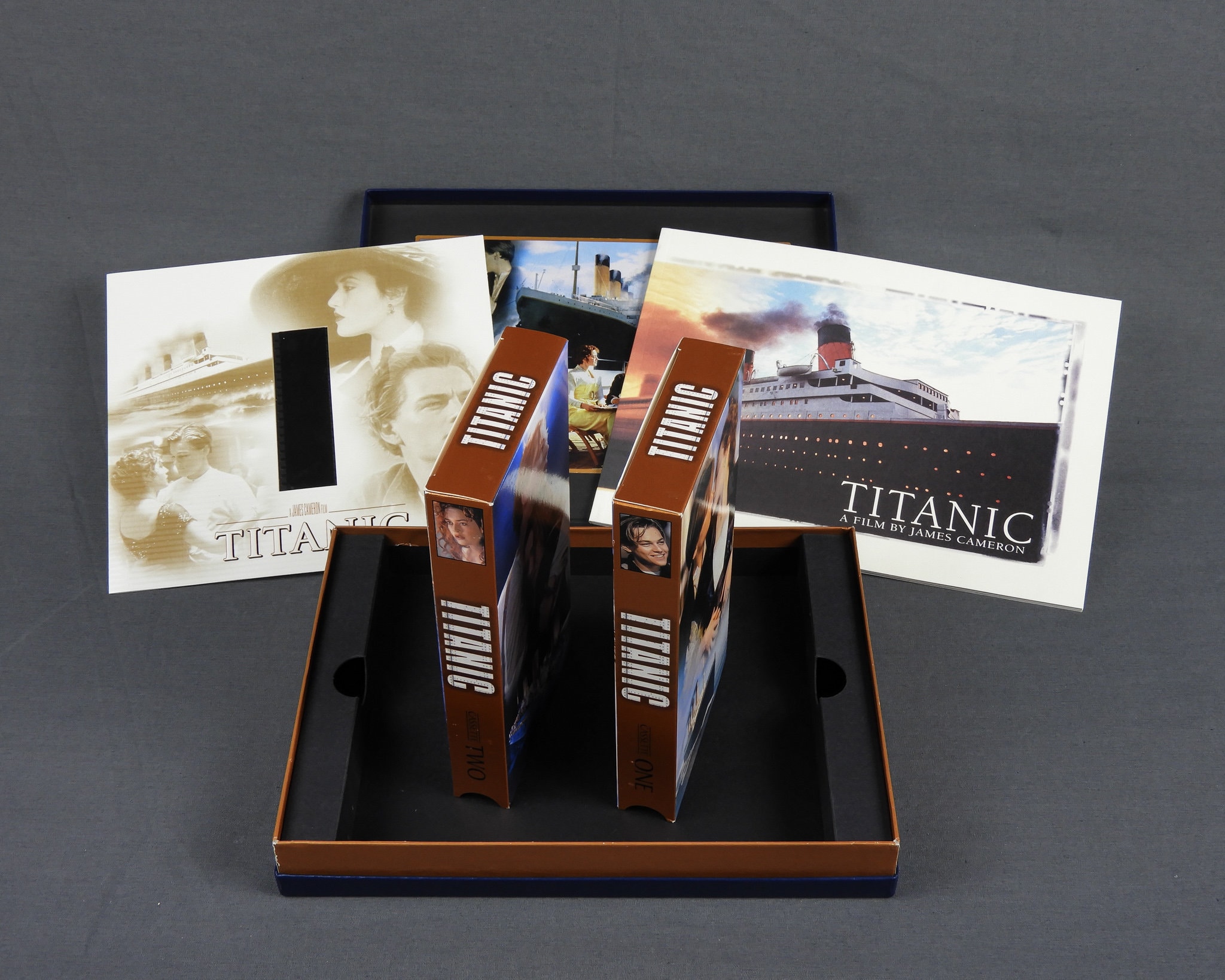 Titanic Movie VHS Tape Set