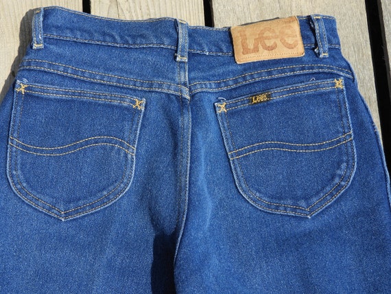 Vintage Lee Mom Jeans, 27 W x 30 I, Straight Leg,