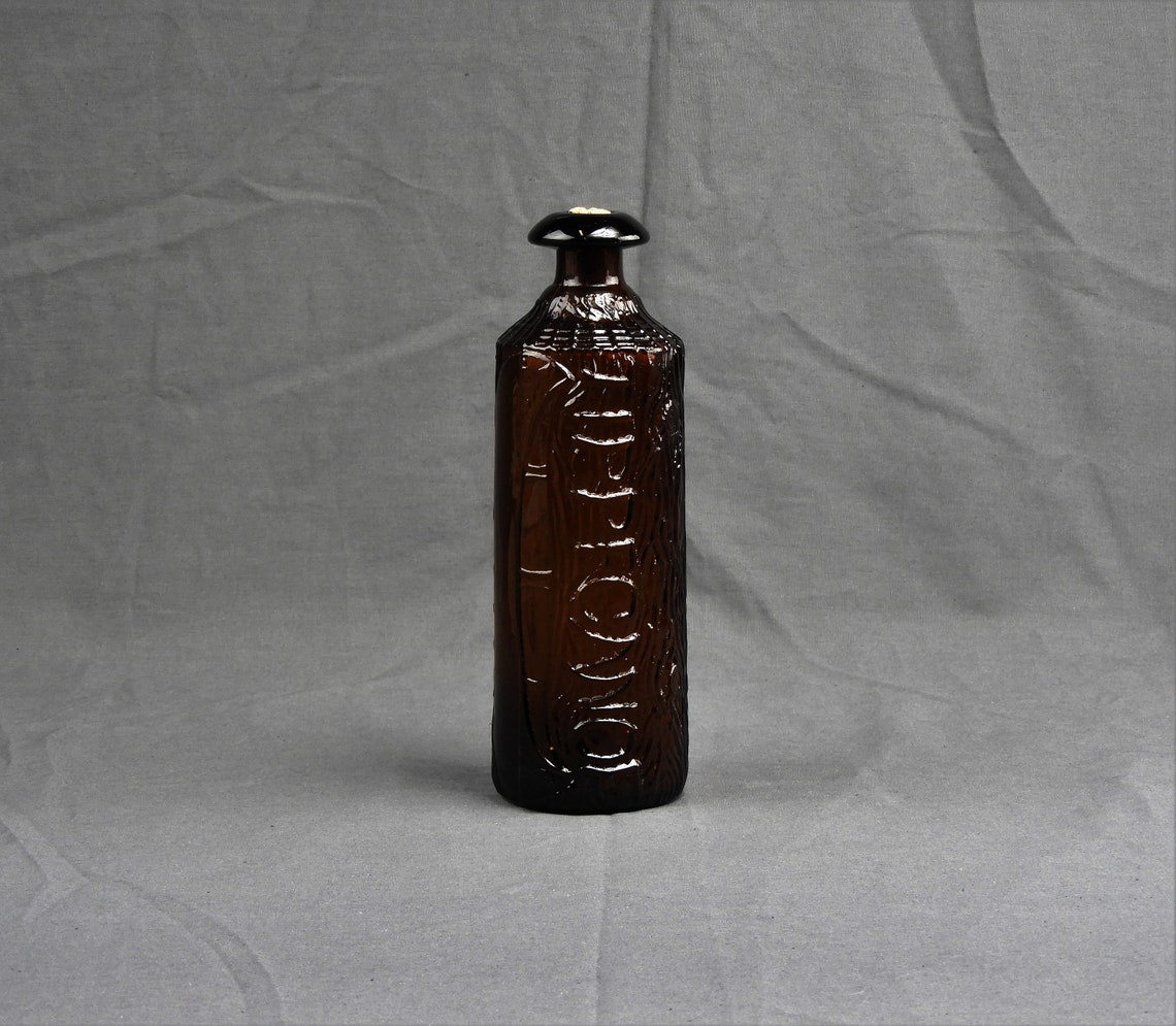 Antique Bitters Bottle 1883 Tippecanoe Birch Log & Canoe Etsy