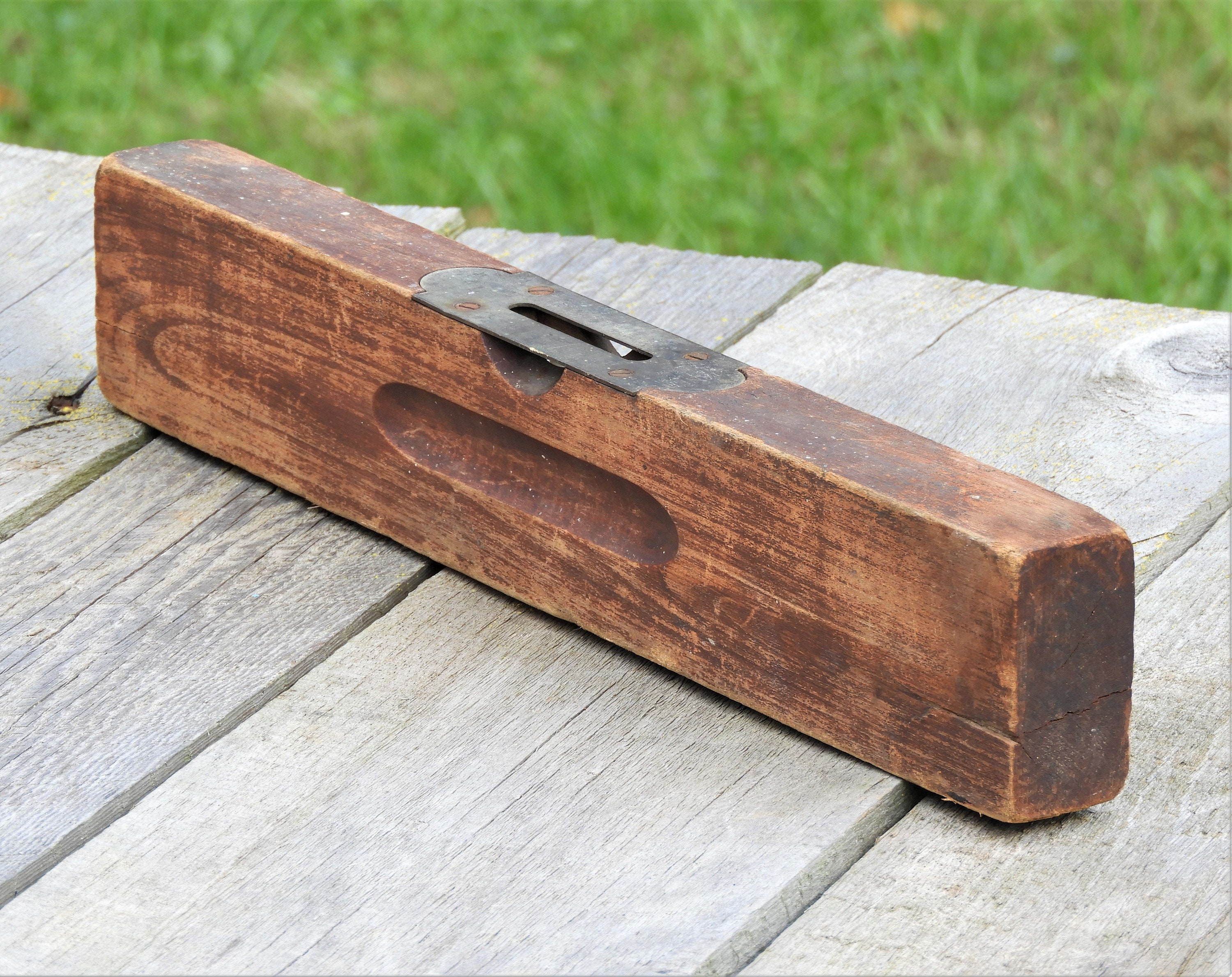 Antique Wooden Level Stanley Rule & Level Co 14 Inch - Etsy