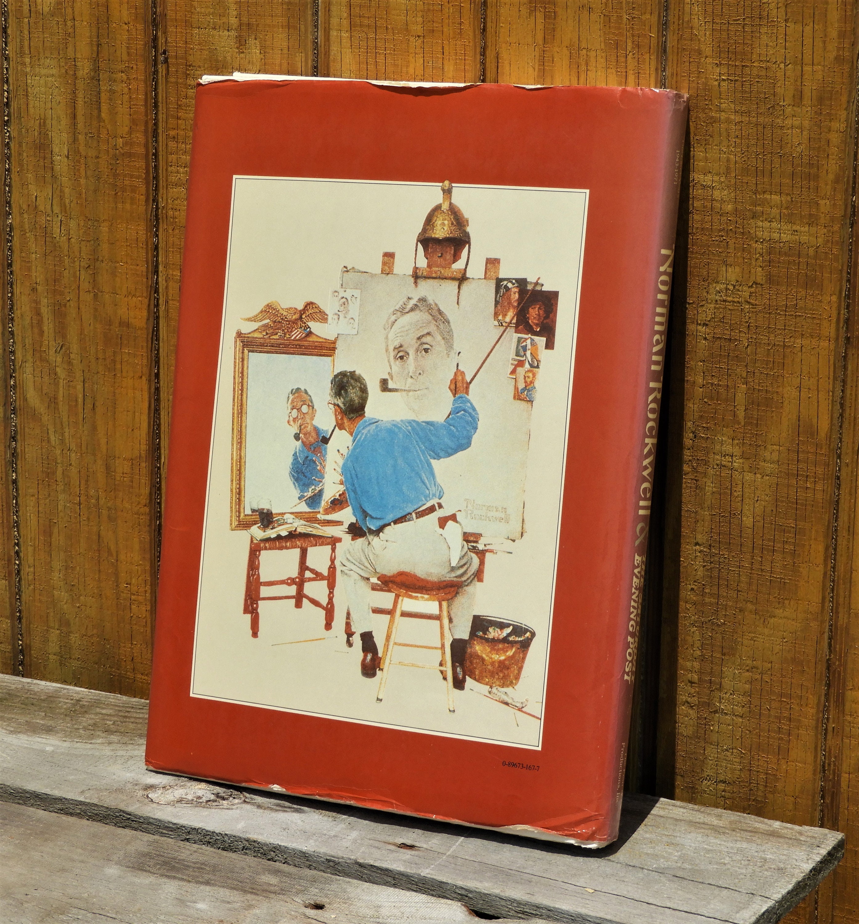 Vintage Norman Rockwell Book, 1976 The Saturday Evening Post, 19431971