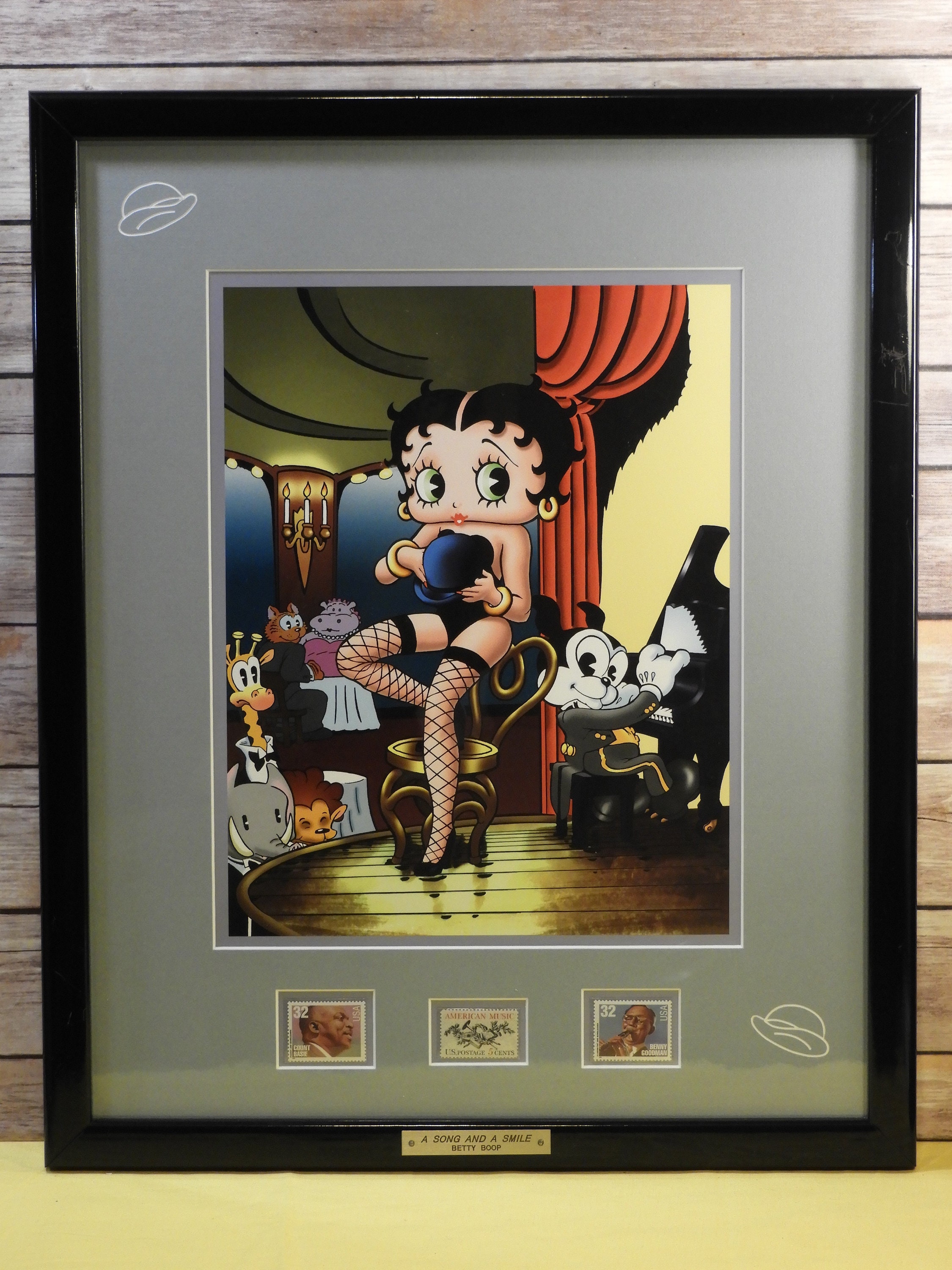 Buy Vintage Betty Boop Print 1997 A Song and A Smile Home Decor Online in India - Etsy Buy Vintage Betty Boop Print 1997 A Song and A Smile Home Decor Online in India - Etsy