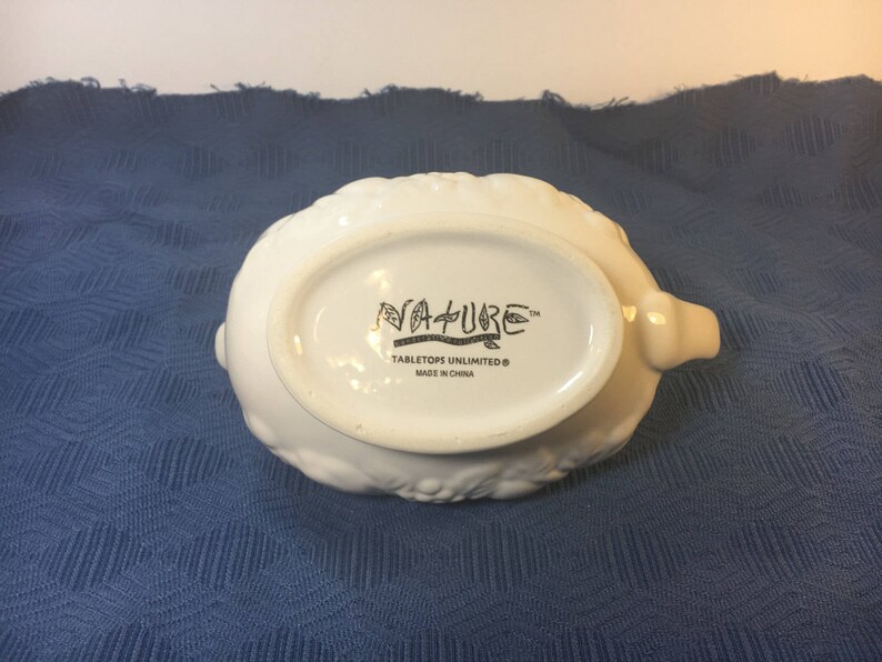 Vintage Gravy Boat Dish Tabletops Unlimited Nature Gravy Etsy