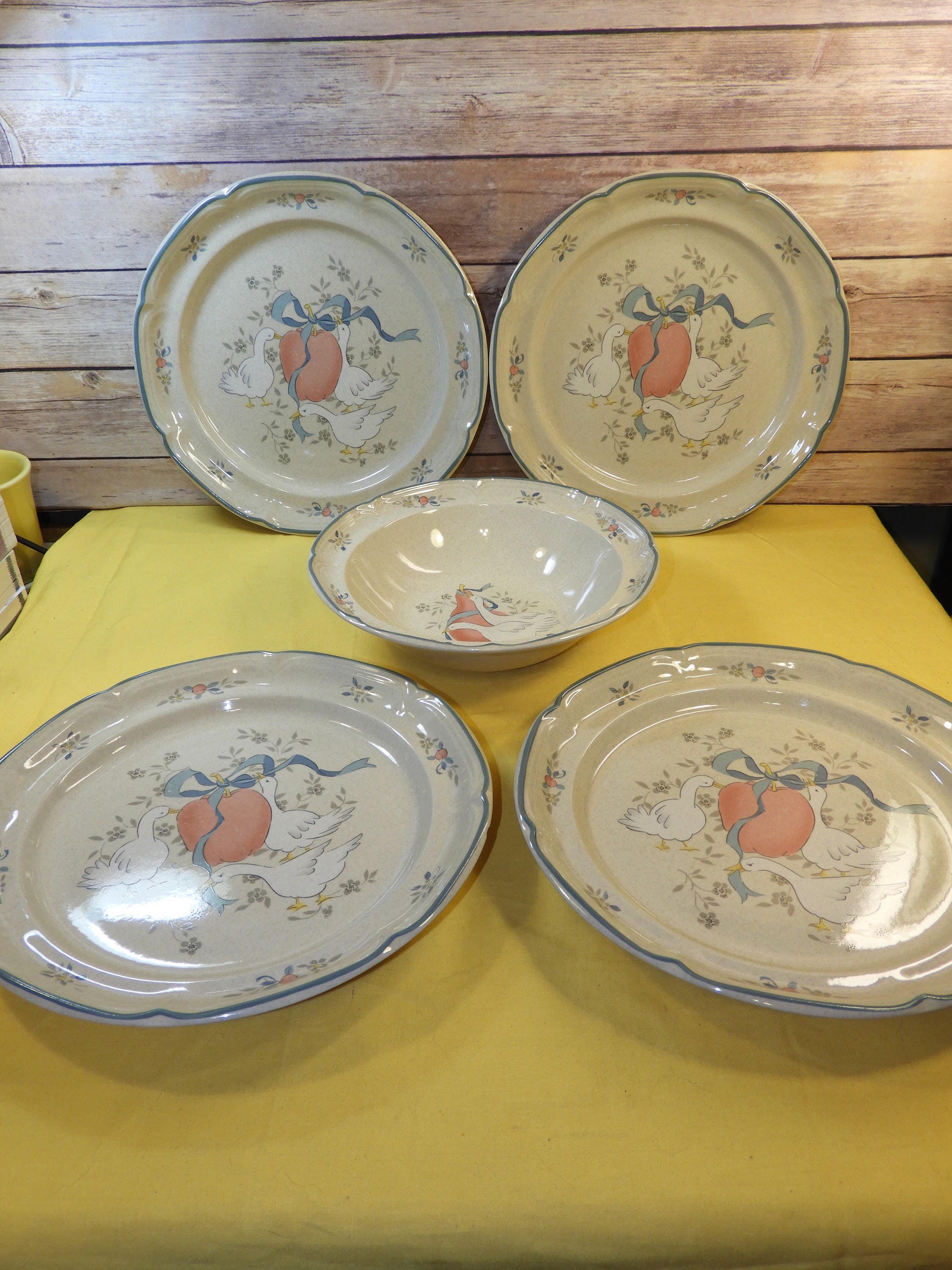 Vintage International China Set (5 pcs), Marmalade Decorative