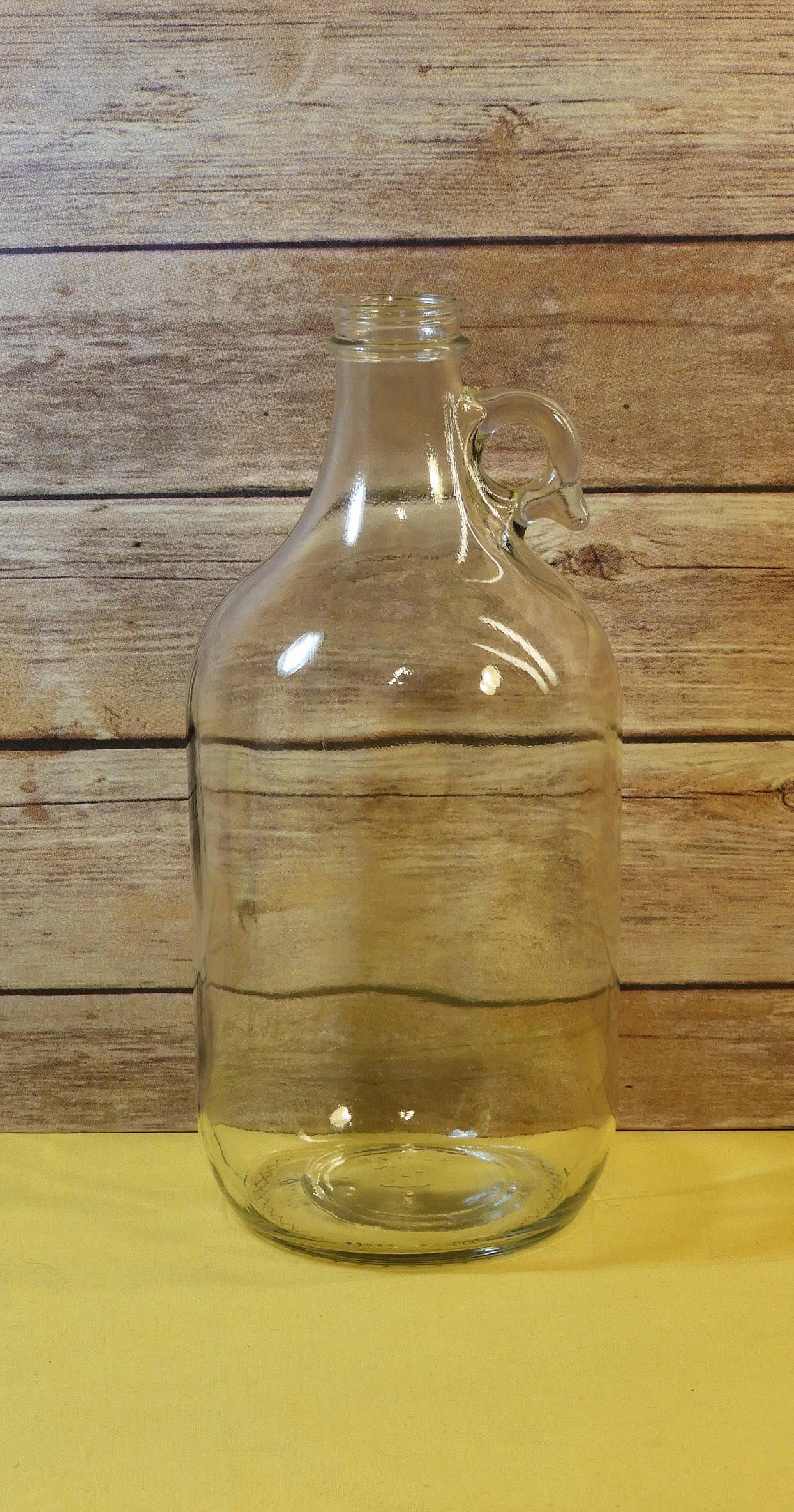 Vintage Arkansas Glass Co Jug, Glass AGC Water Vinegar Storage Jug