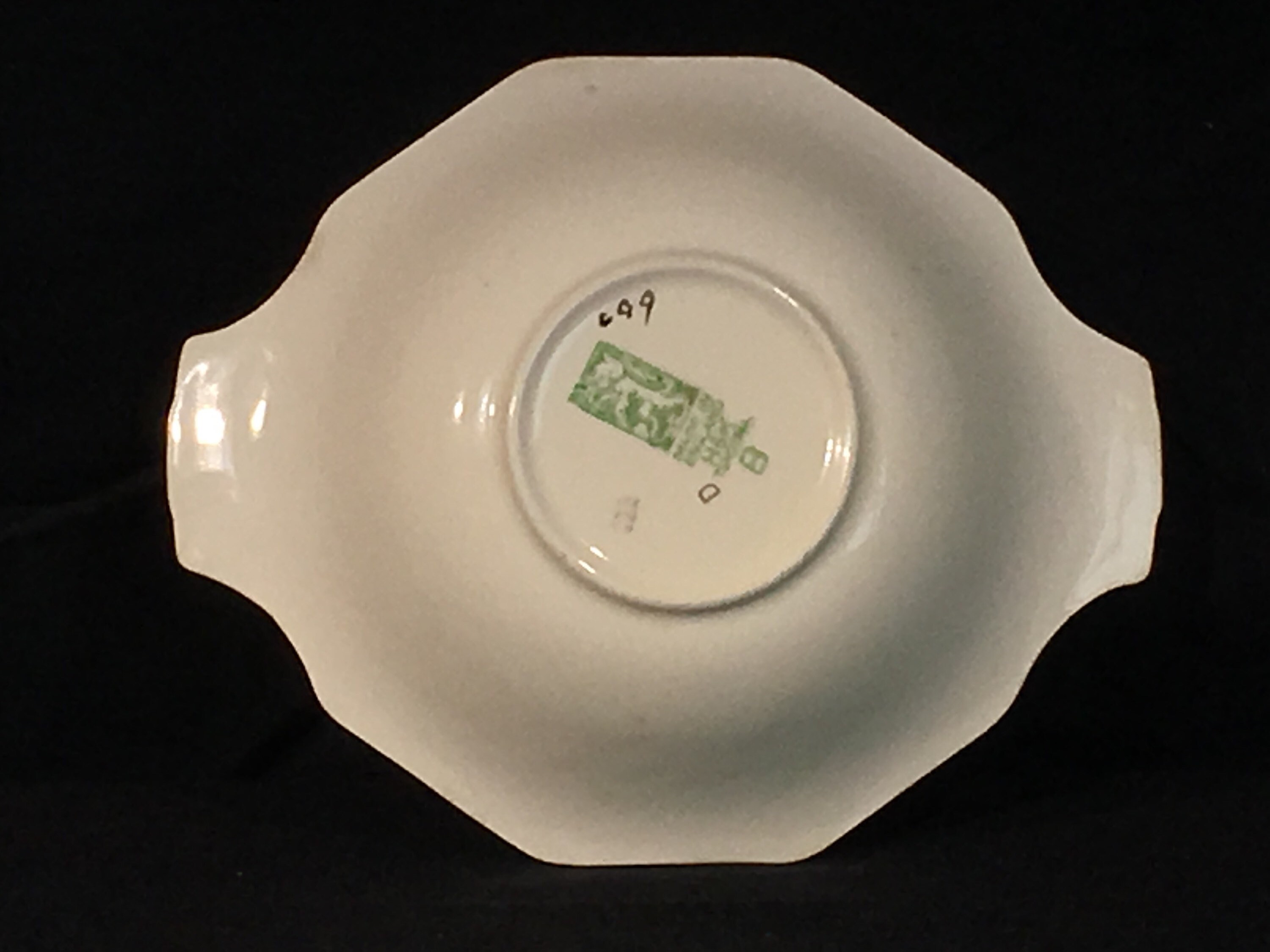 Vintage Spring Flowers Bowl, H&K Tunstall England China, 499 D Bowl