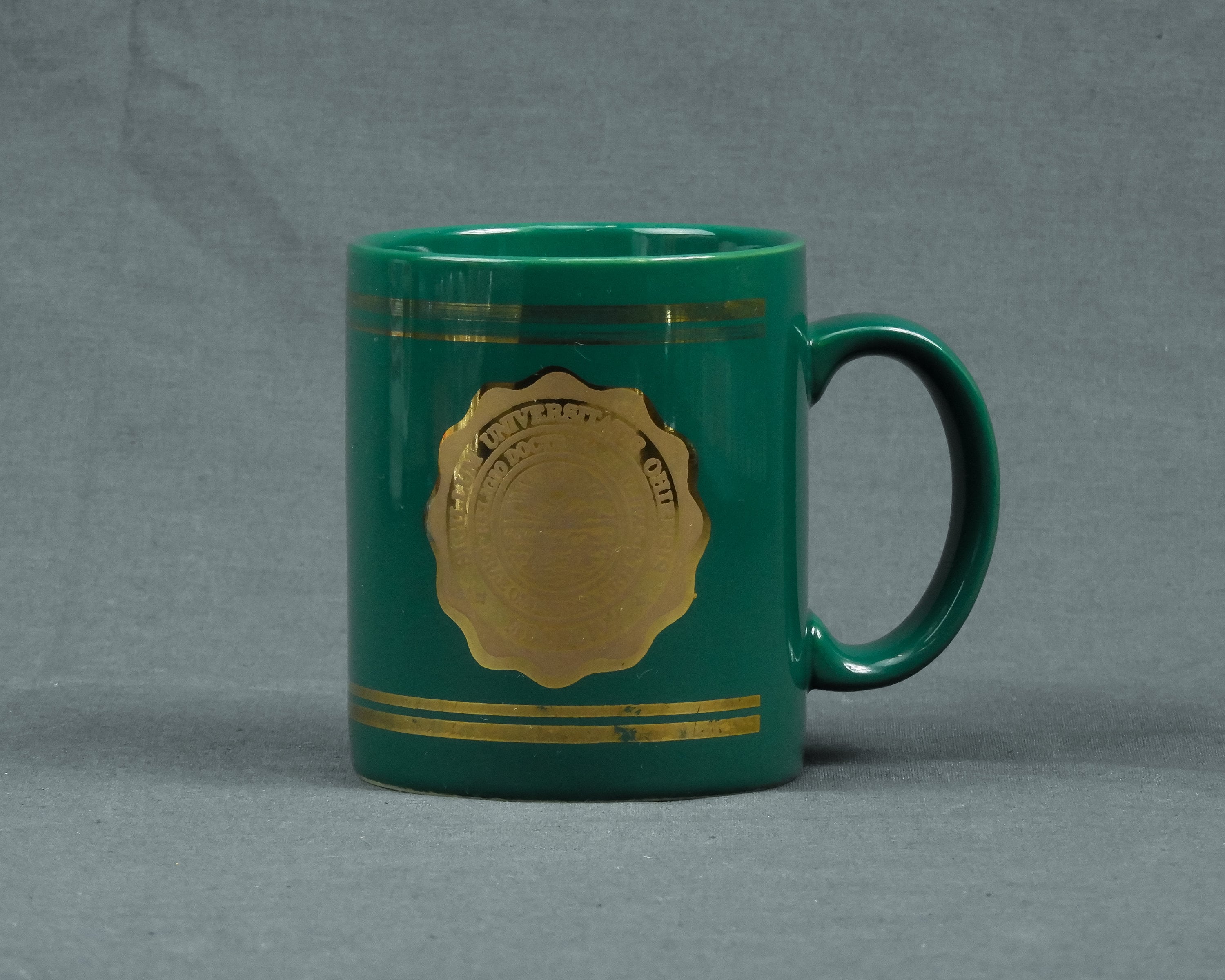Vintage Coffee Mug Ohio University Seal Collectible Cup Etsy