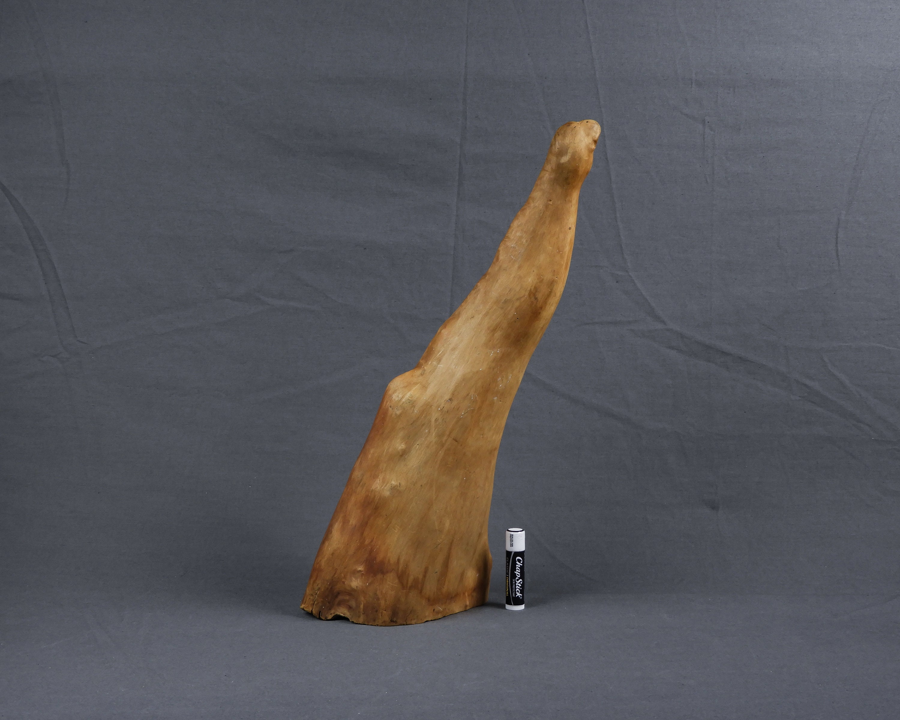 Vintage Wooden Statue, Cypress Knee, Rare Wood Souvenir, Abstract Swan