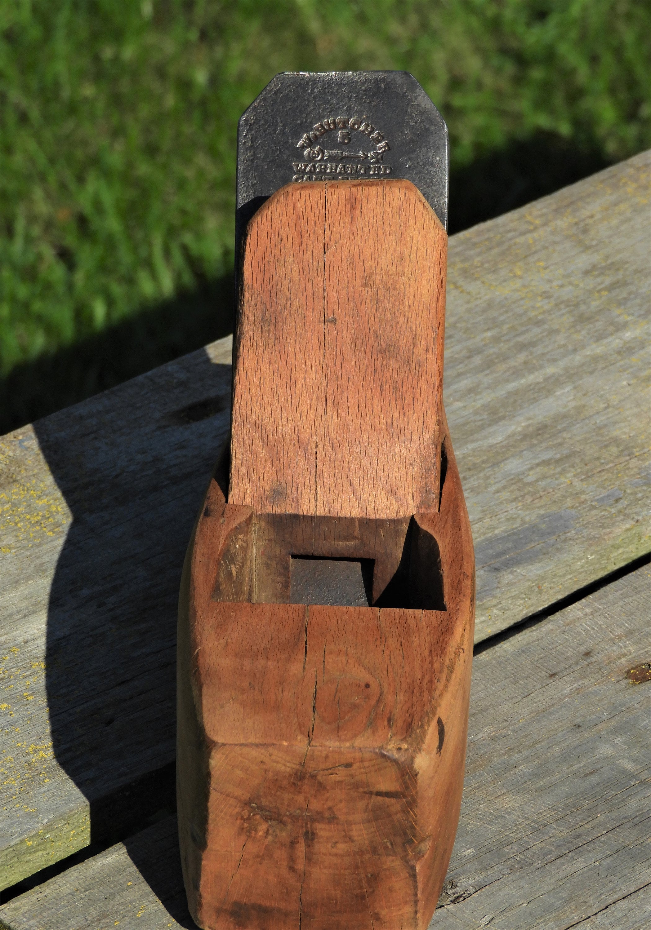 Antique W Butcher Plane 5 Coffin Plane Wooden Smoothing Antique W Butcher Plane 5 Coffin Plane Wooden Smoothing
