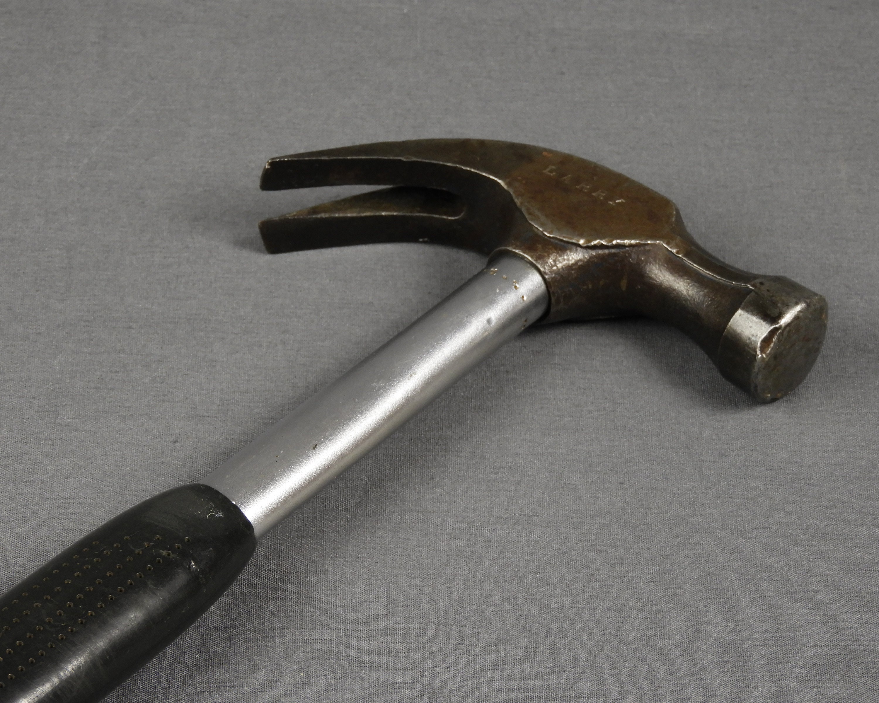 Vintage Stanley Steelmaster Claw Hammer Industrial Metal -