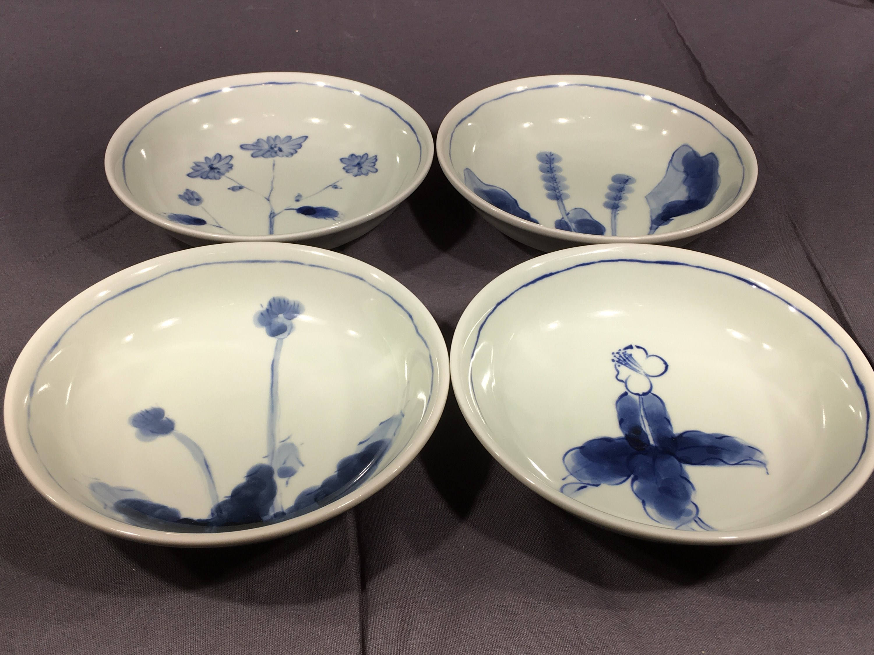 vintage-oriental-bowls-4-asian-inspired-ceramic-bowl-set-decorative