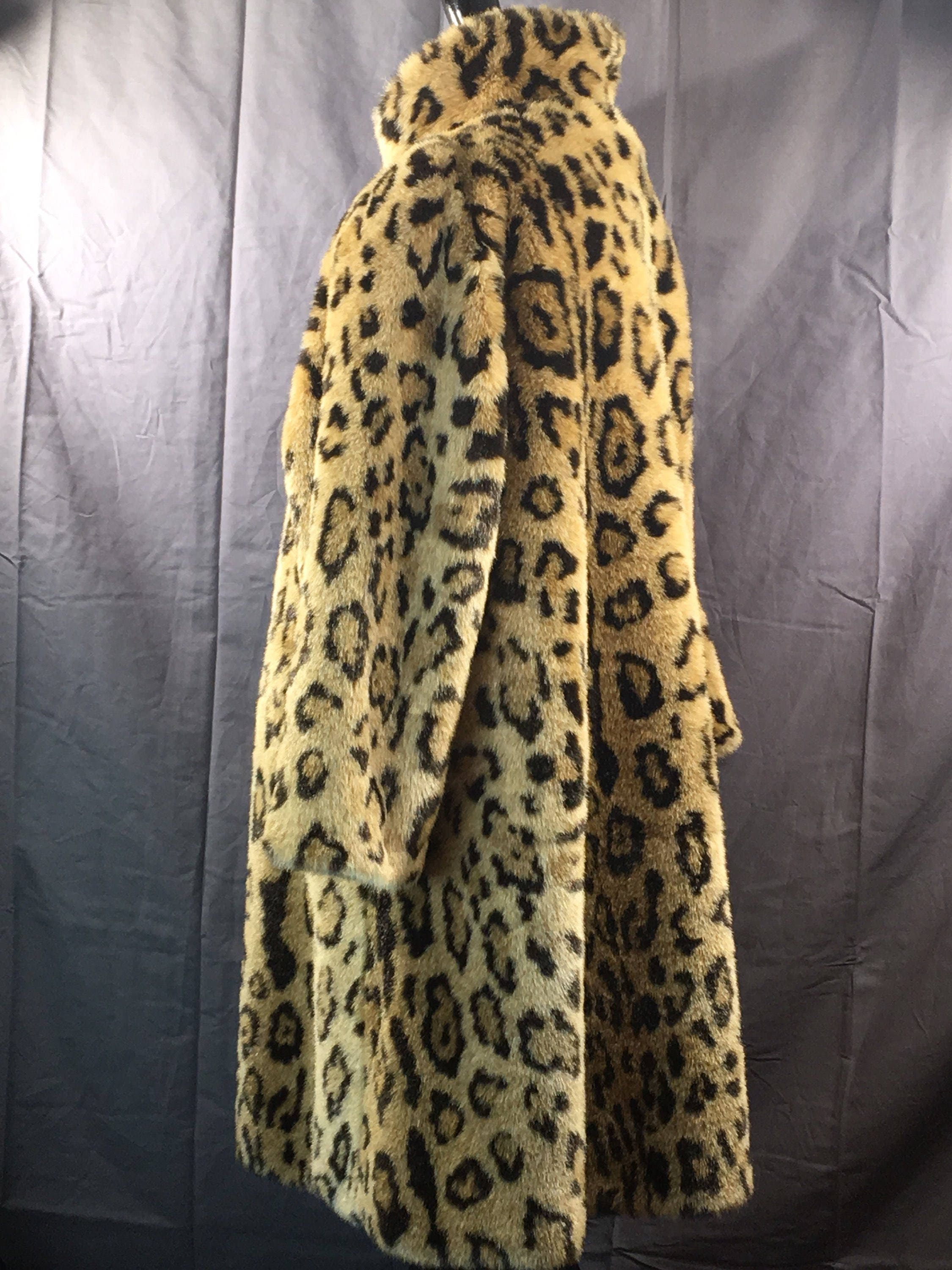 cheetah print coats