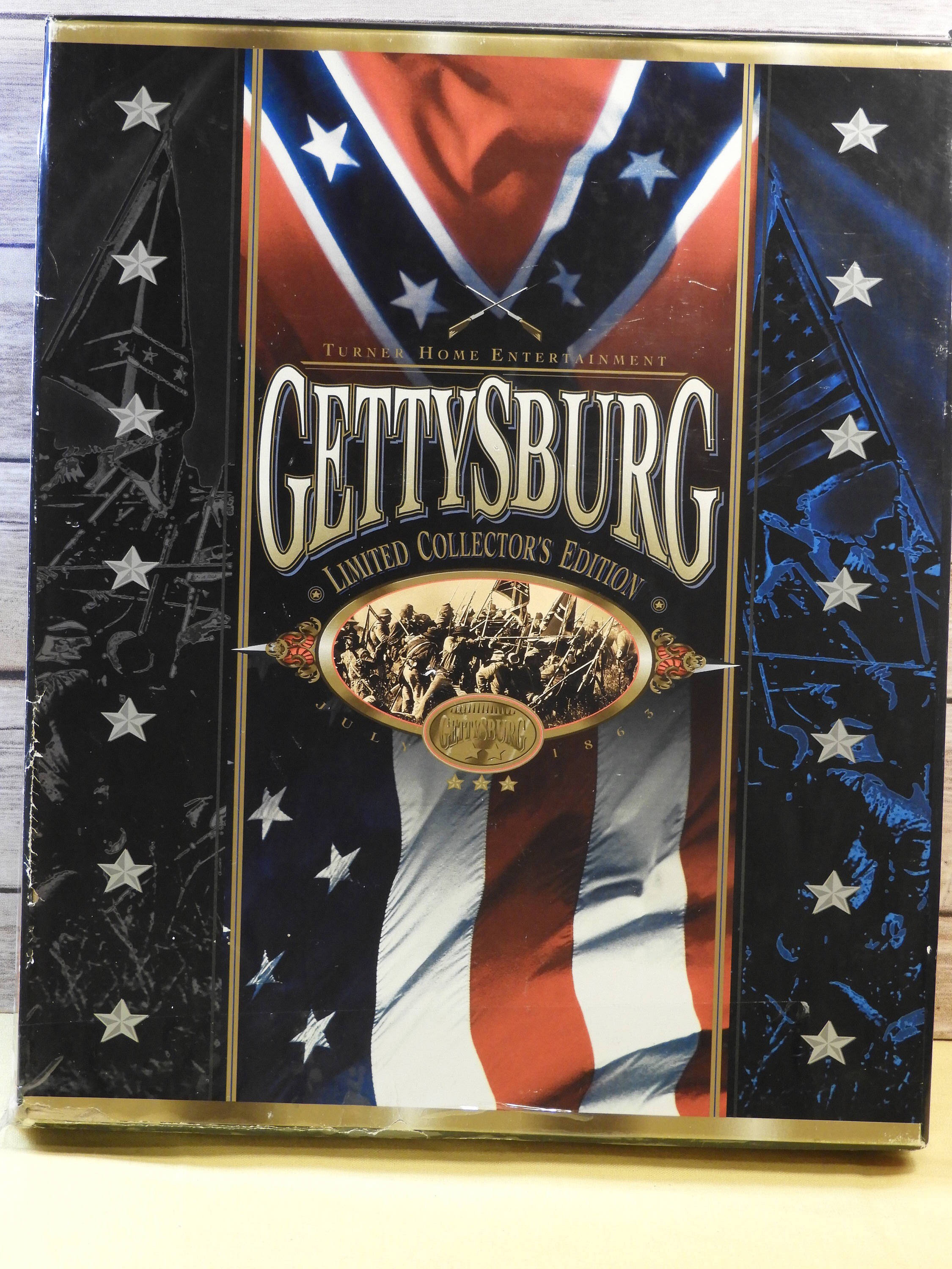 Vintage Civil War Collectible, Gettysburg VHS Turner Broadcasting Set