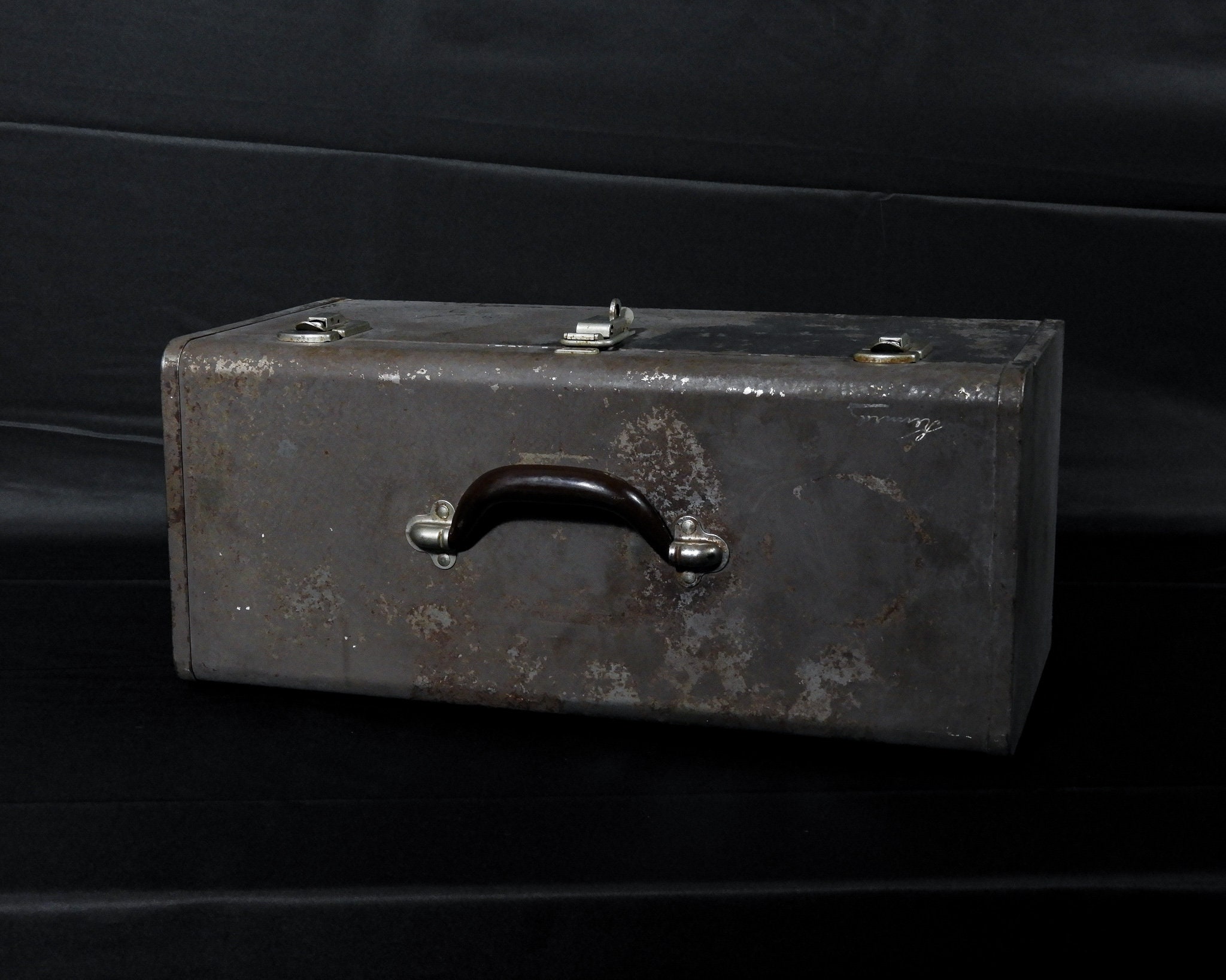 Vintage Kennedy Toolbox, 1980's K20, All Purpose, Brown Handle