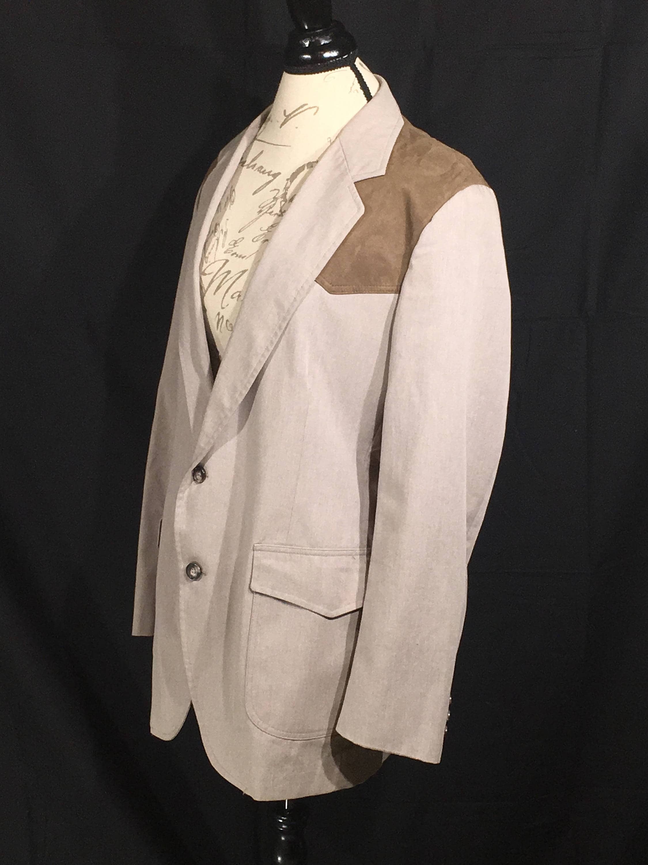 Vintage Western Sports Coat, Mens 42L Blazer, Pen West Pendleton Coat