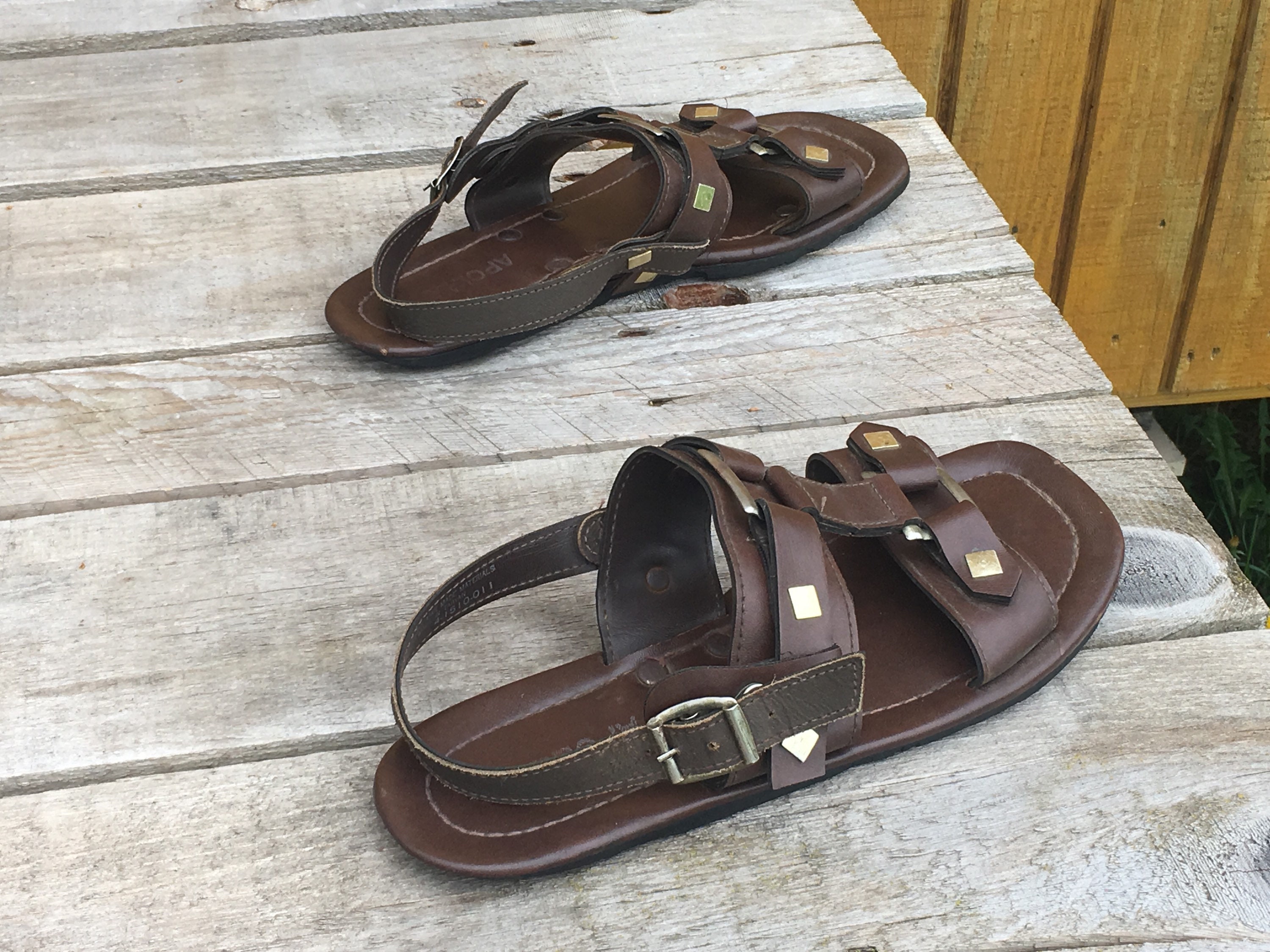 sandals at the buckle