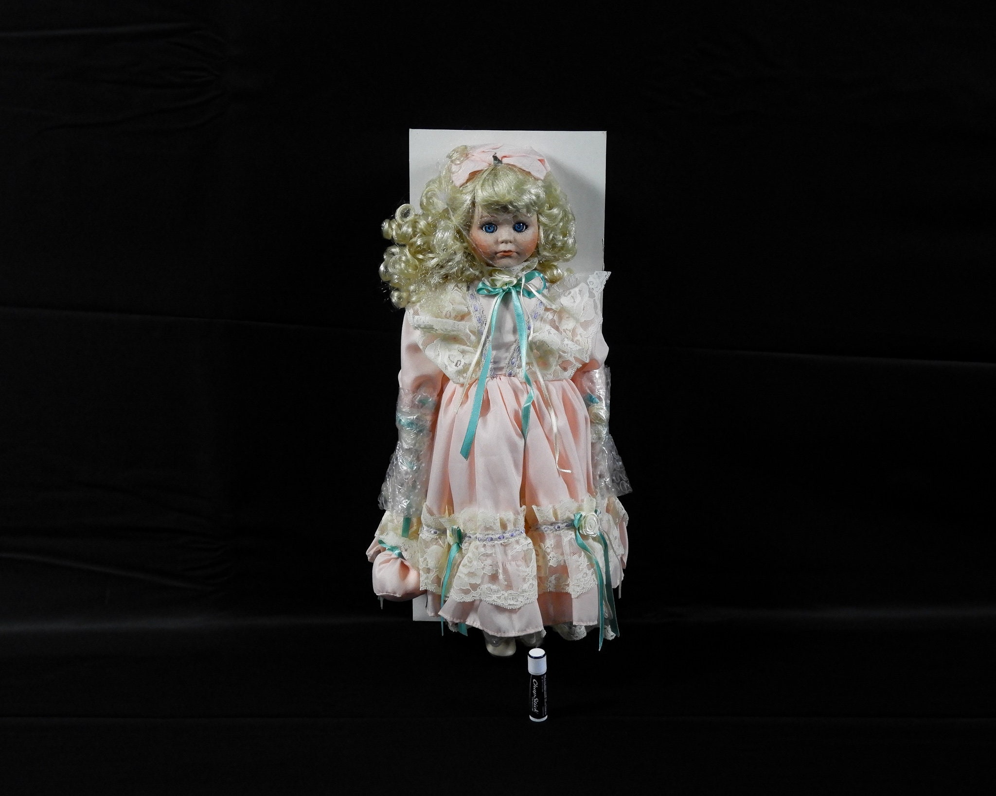 Vintage Musical Doll, Porcelain Laura, Heritage House, Limited Edition