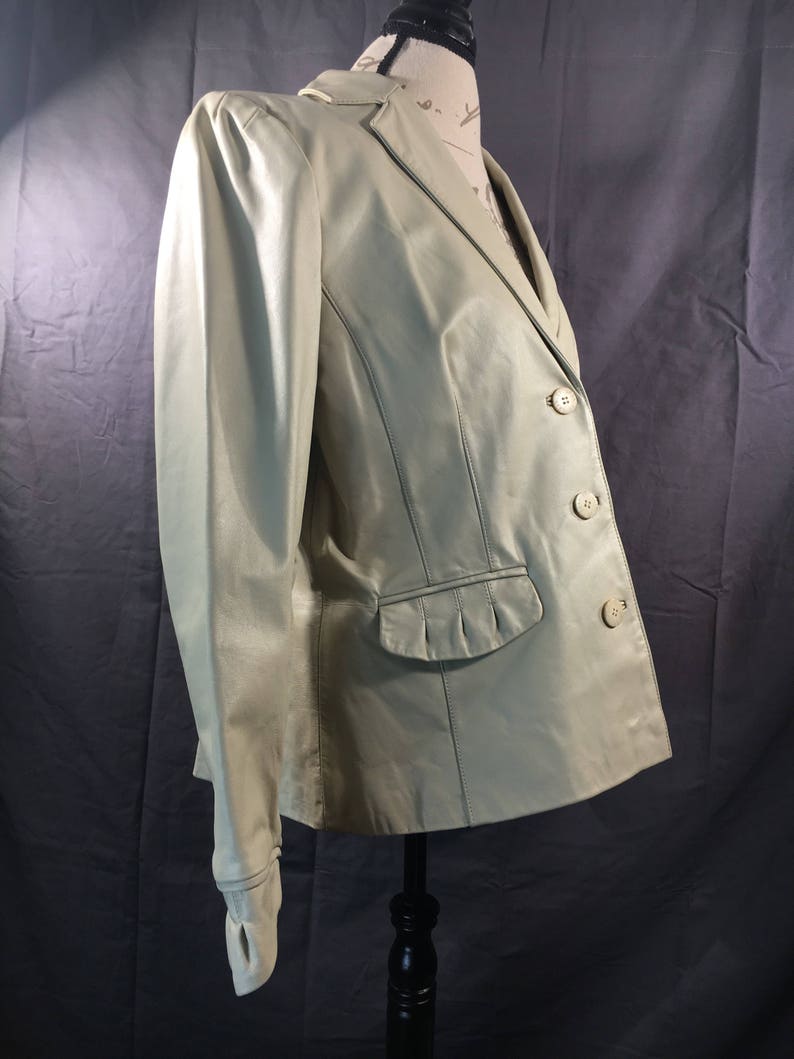 Vintage Women's Leather Jacket Bradley Bayou Size Large - Etsy