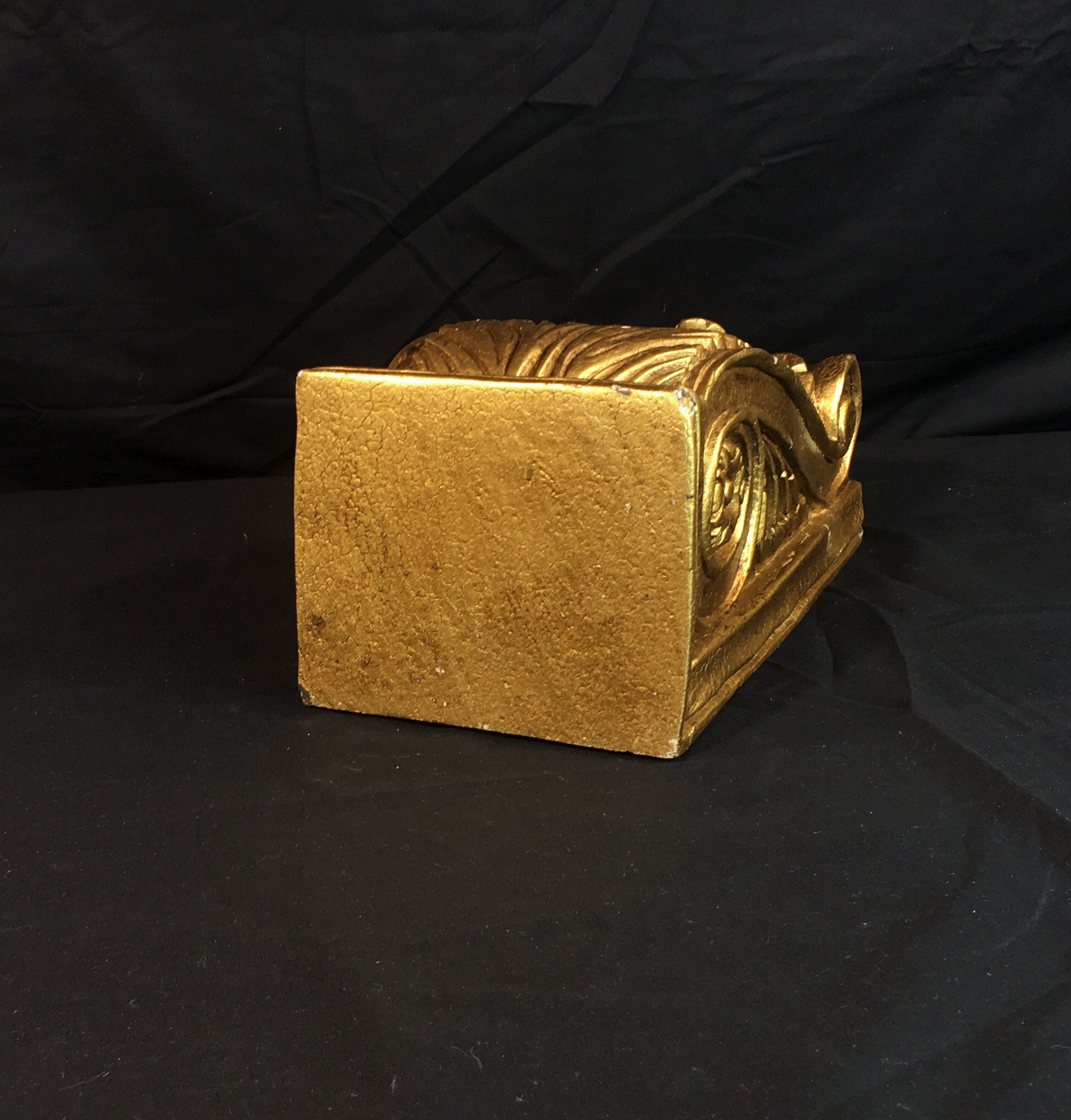 Vintage Carved Wall Sconce, Gold Florentine Shelf, Wooden ... Vintage Carved Wall Sconce, Gold Florentine Shelf, Wooden ... on Wooden Wall Sconce Shelf Decorating id=54528