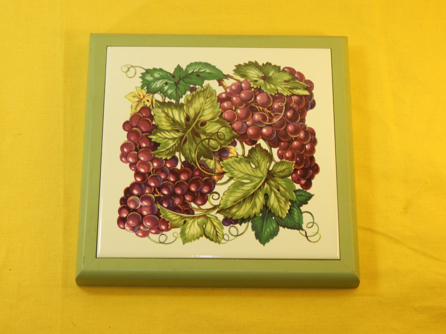 Vintage Grapevine Wine Trivet Potholder,Wall Hanging Decorative Kitchen