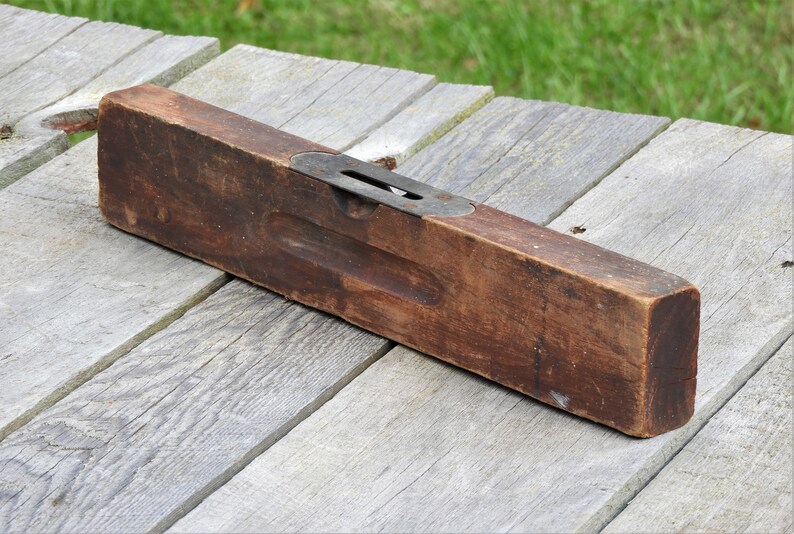 Antique Wooden Level Stanley Rule & Level Co 14 Inch Etsy