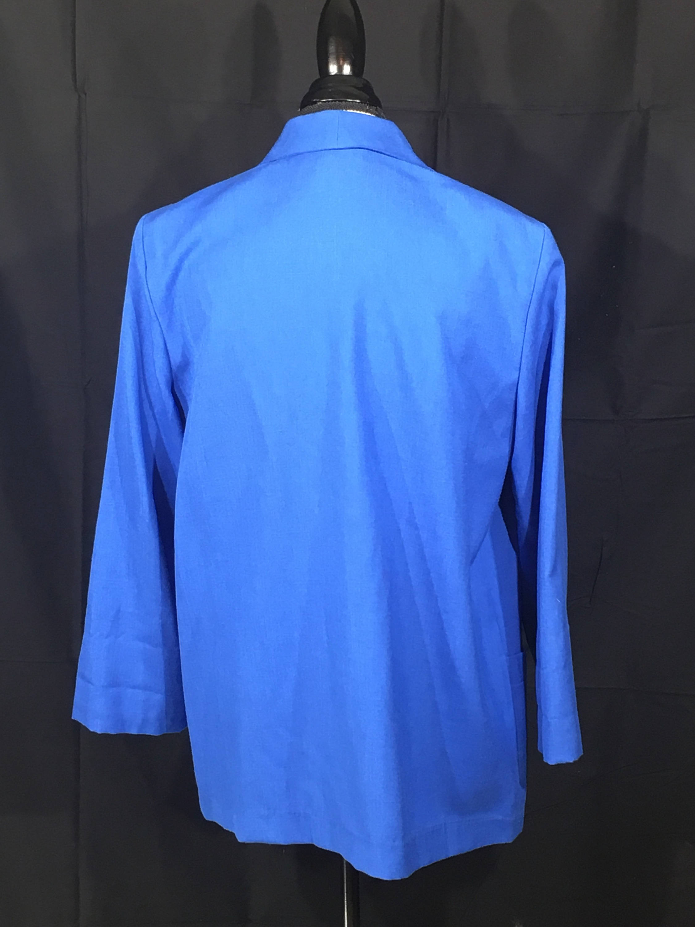 Vintage Sag Harbor Jacket, Sz 12 Women's Blue Blazer, Ladies Clothing